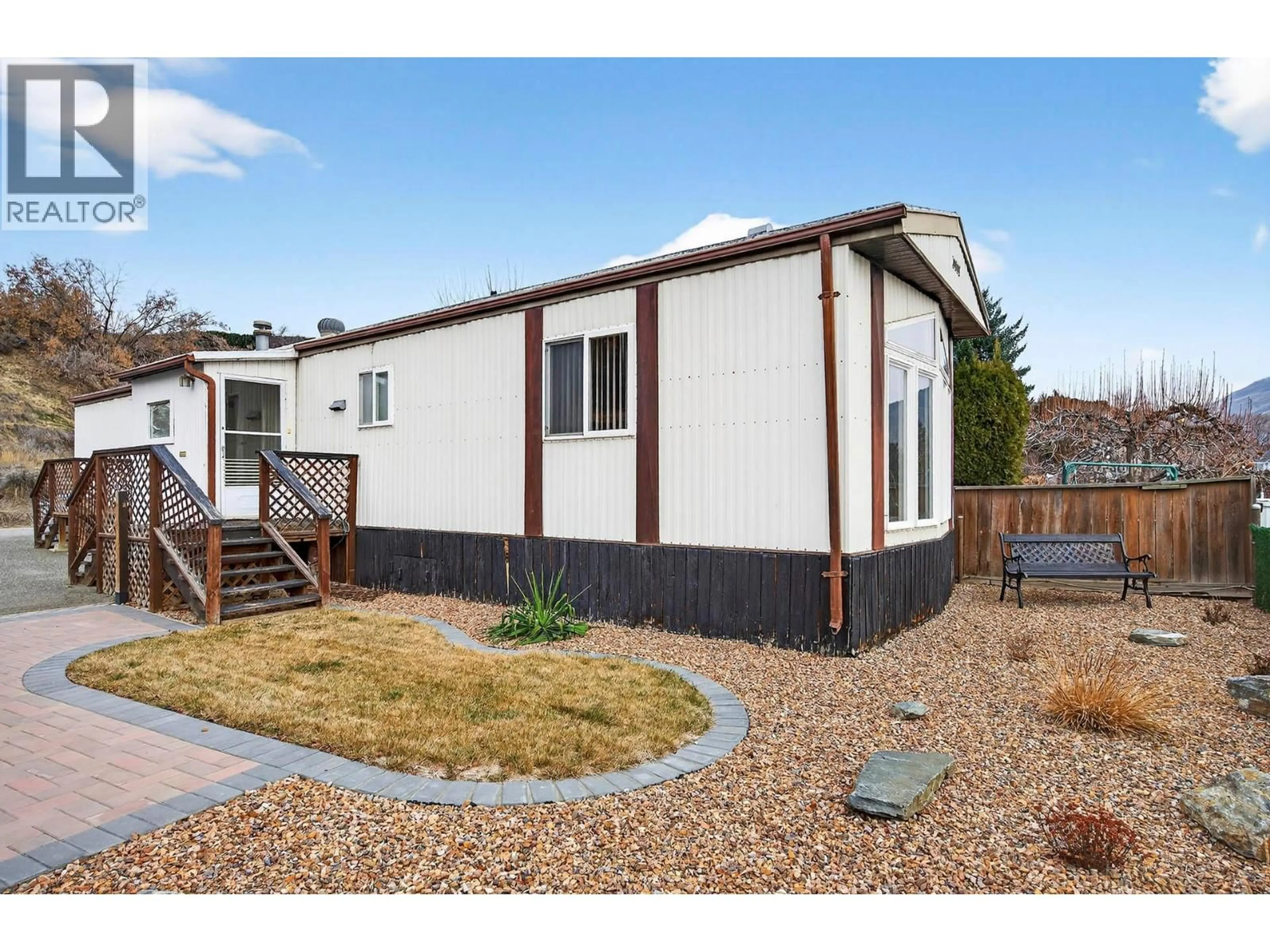 Home with vinyl exterior material, street for 42 - 1720 WESTSYDE ROAD, Kamloops British Columbia V2B7B7