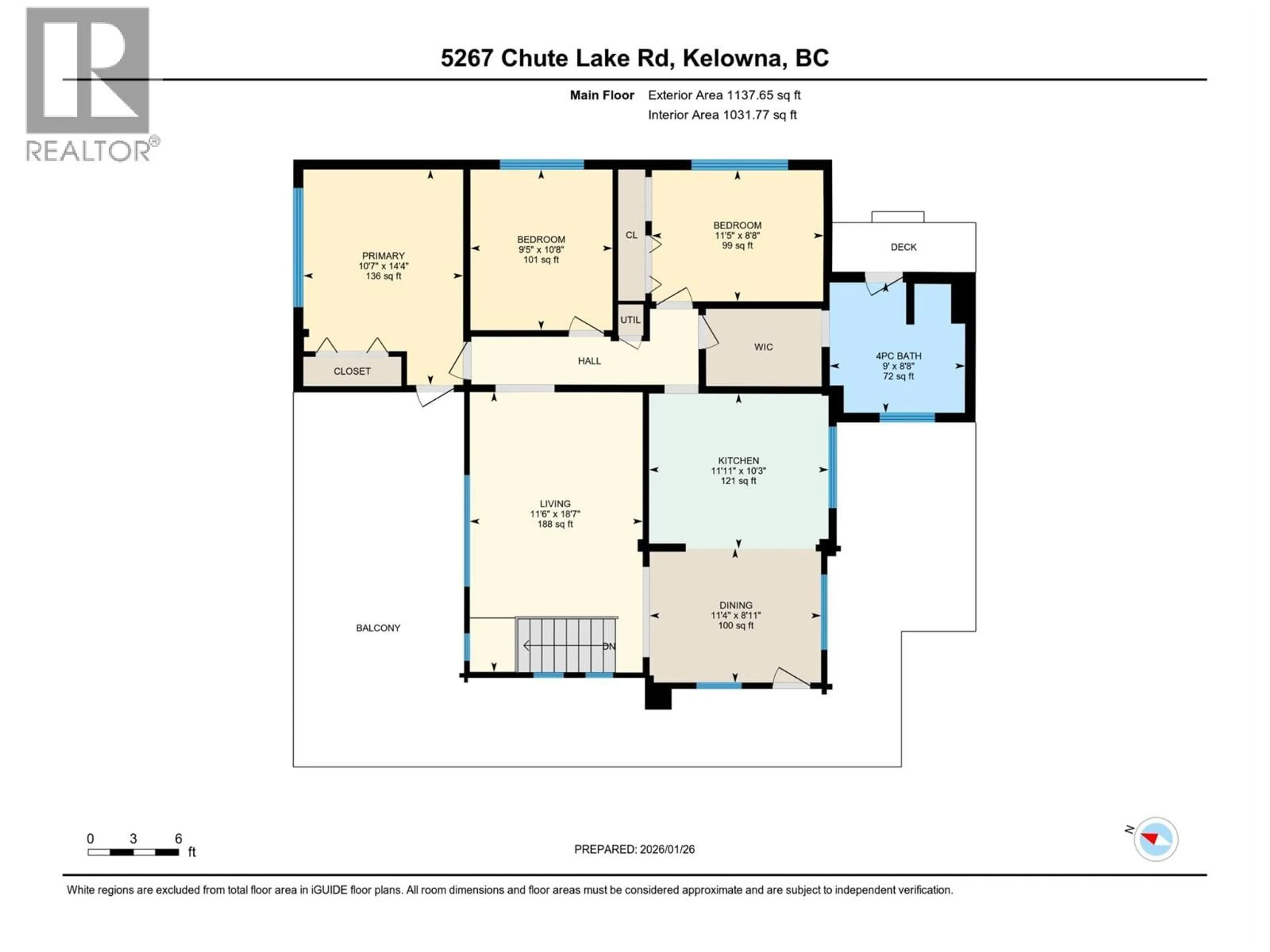 Floor plan for 5267 CHUTE LAKE ROAD, Kelowna British Columbia V1W4K8