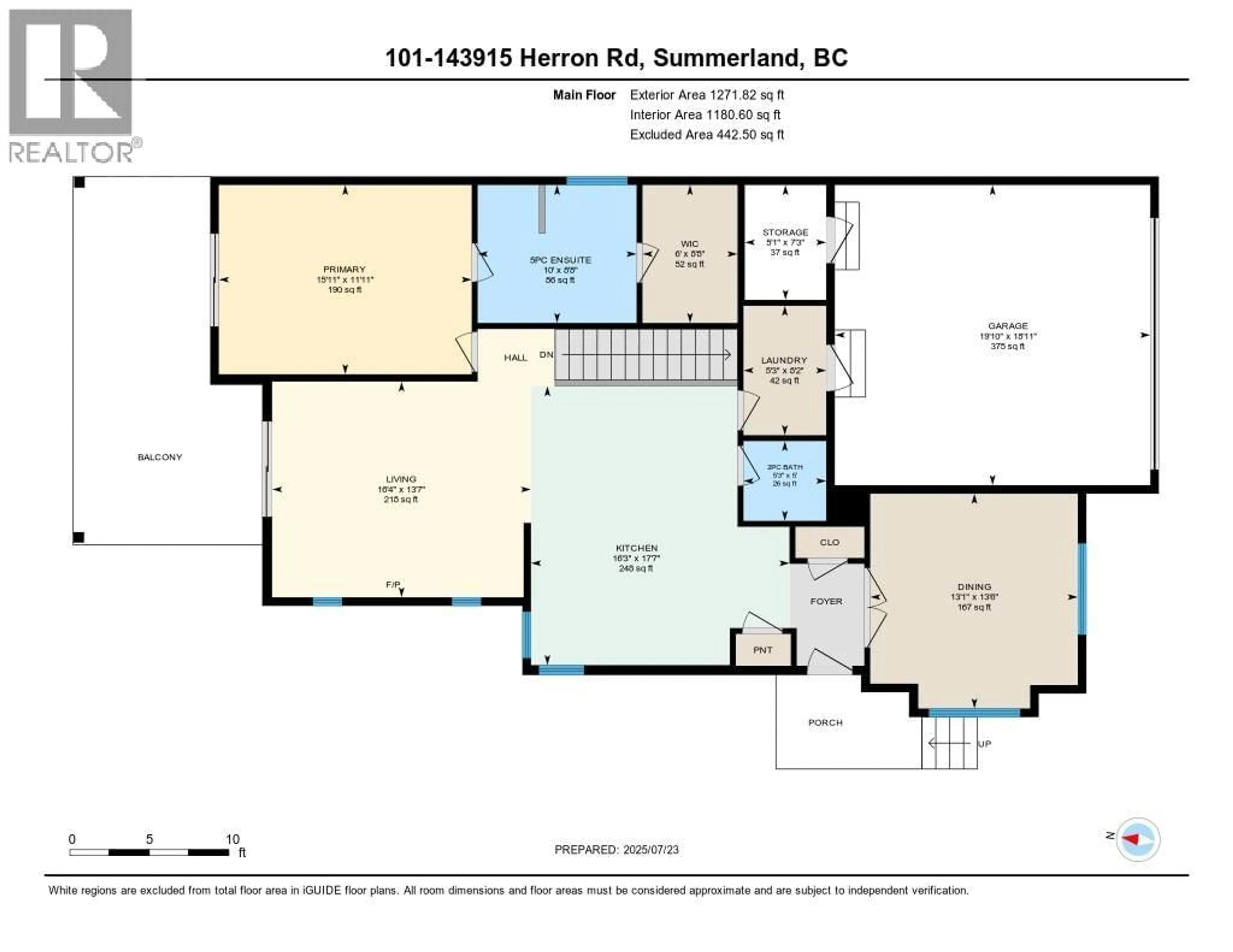 Floor plan for 101 - 14395 HERRON ROAD, Summerland British Columbia V0H1Z3