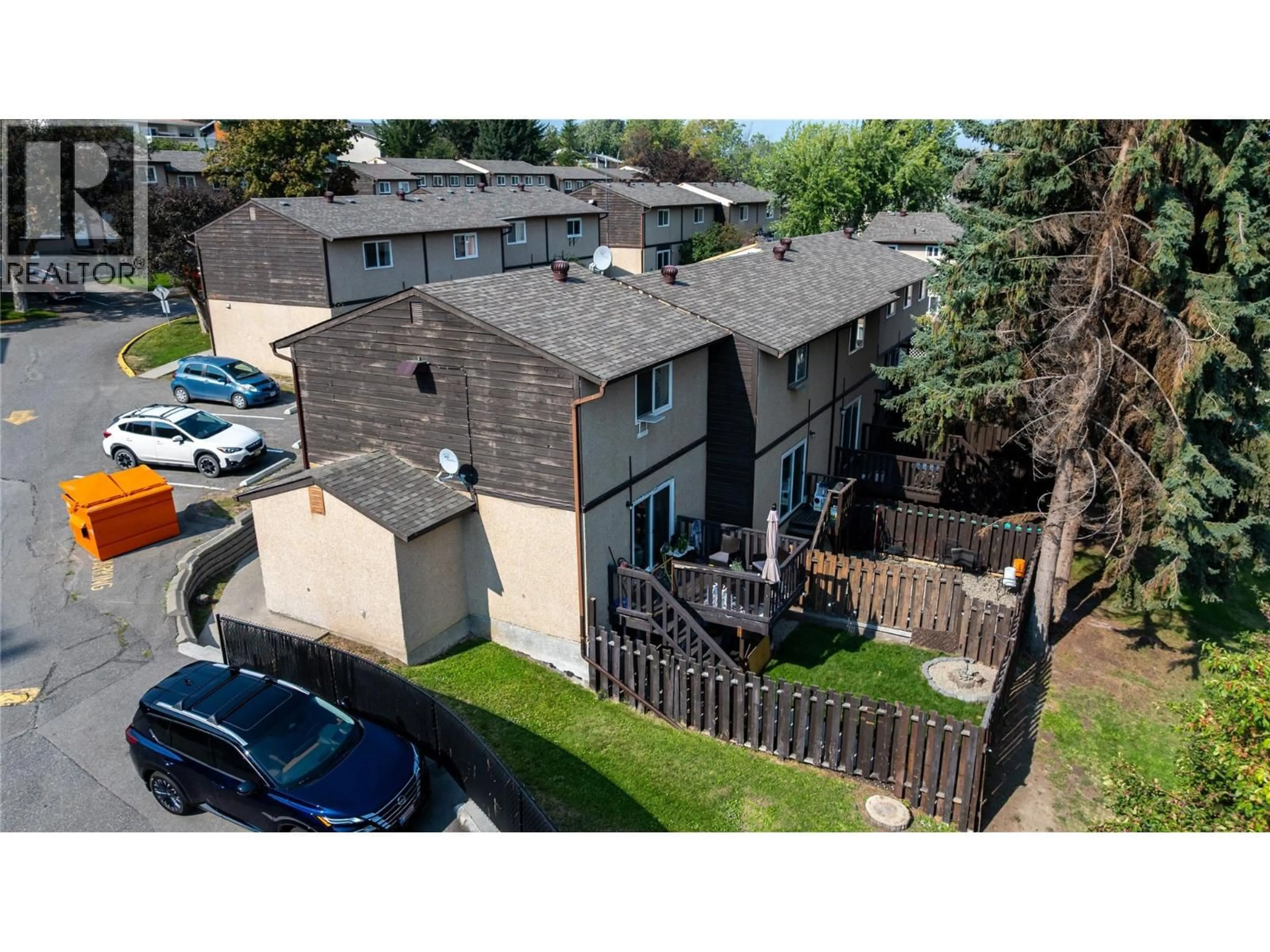 A pic from outside/outdoor area/front of a property/back of a property/a pic from drone, unknown for 57 - 1605 SUMMIT DRIVE, Kamloops British Columbia V2E2A5
