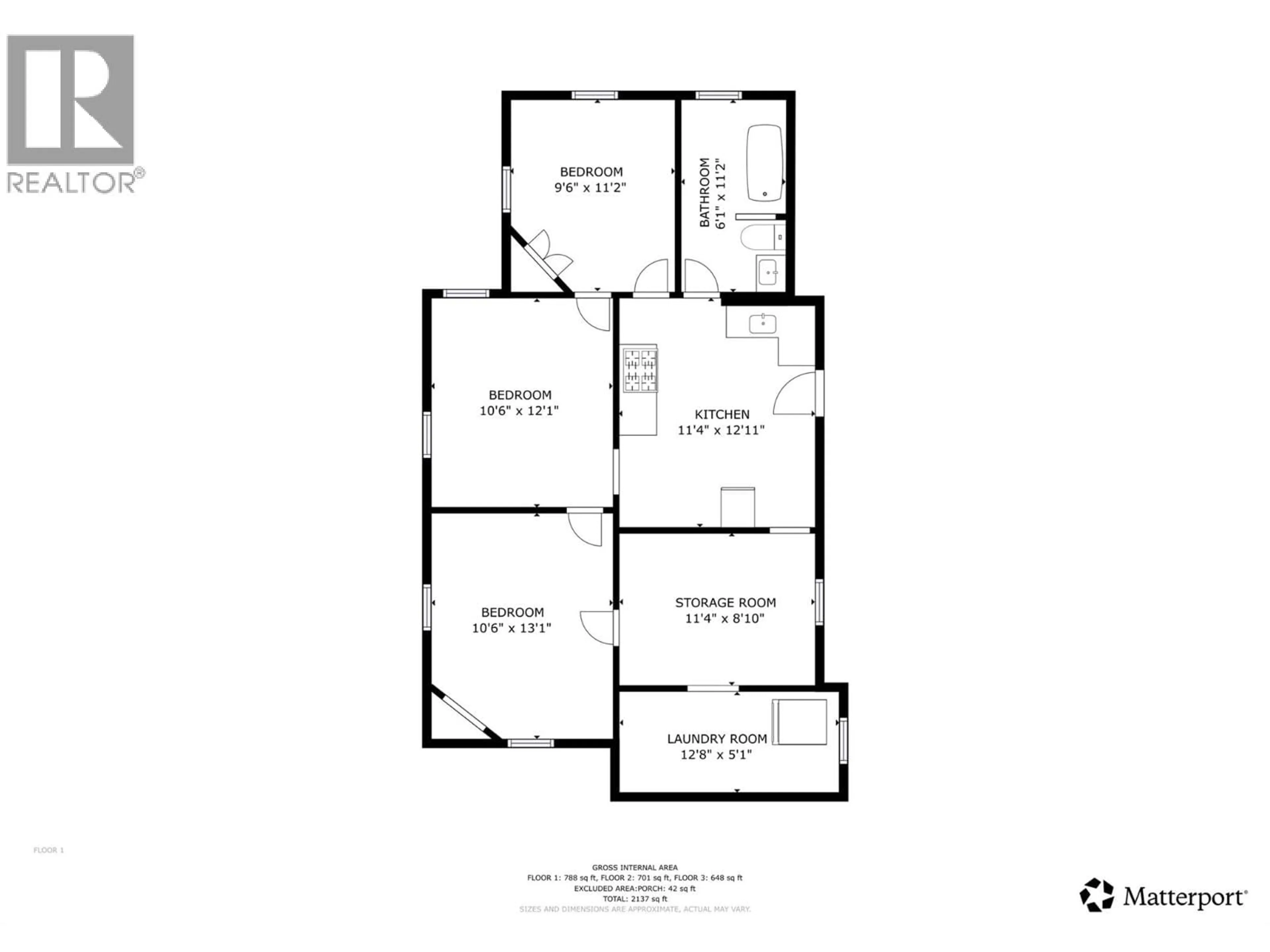 Floor plan for 712 JOSEPHINE STREET, Nelson British Columbia V1L1W9