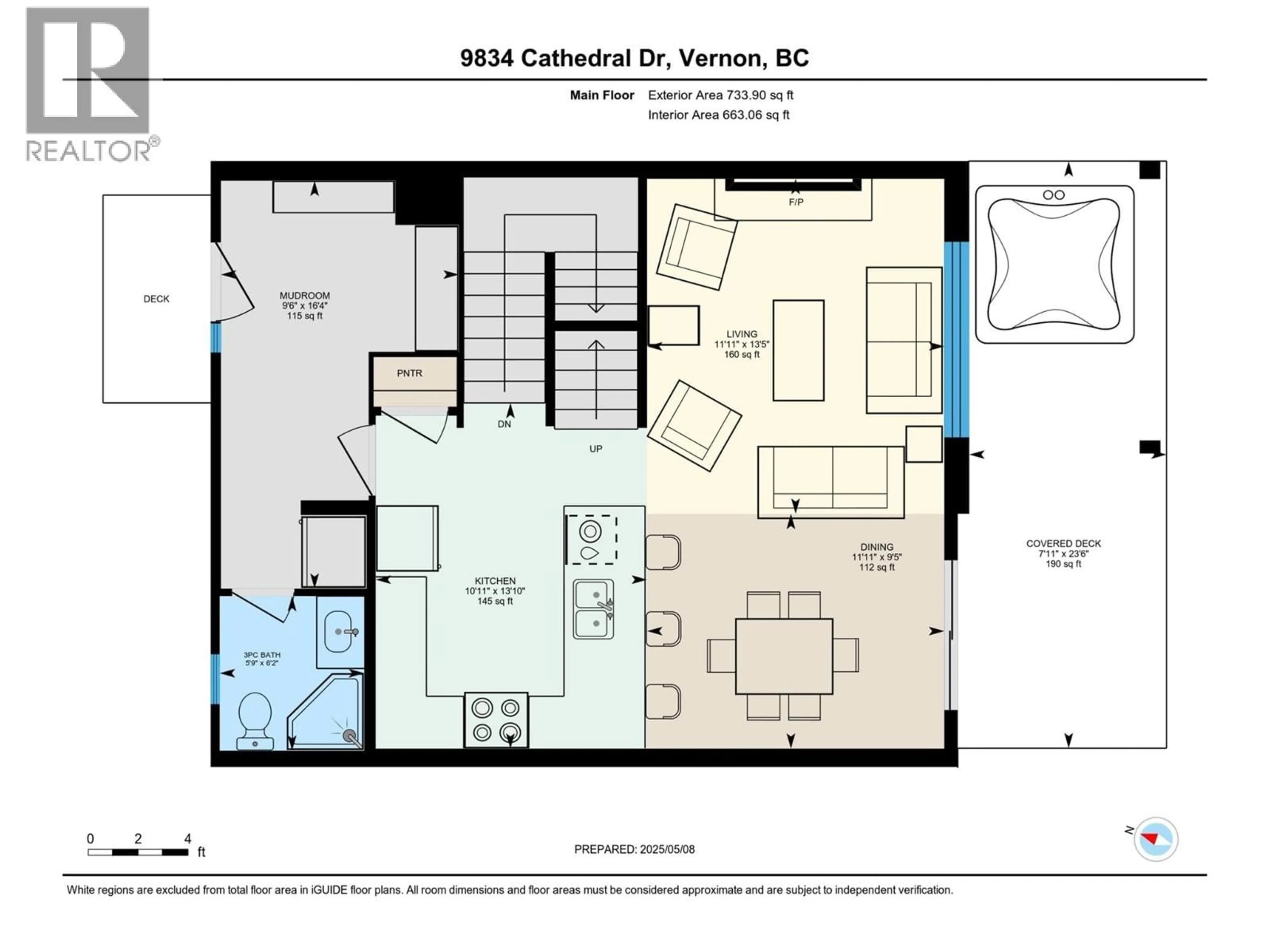 Floor plan for 9834 CATHEDRAL DRIVE, Silver Star British Columbia V1B0S1