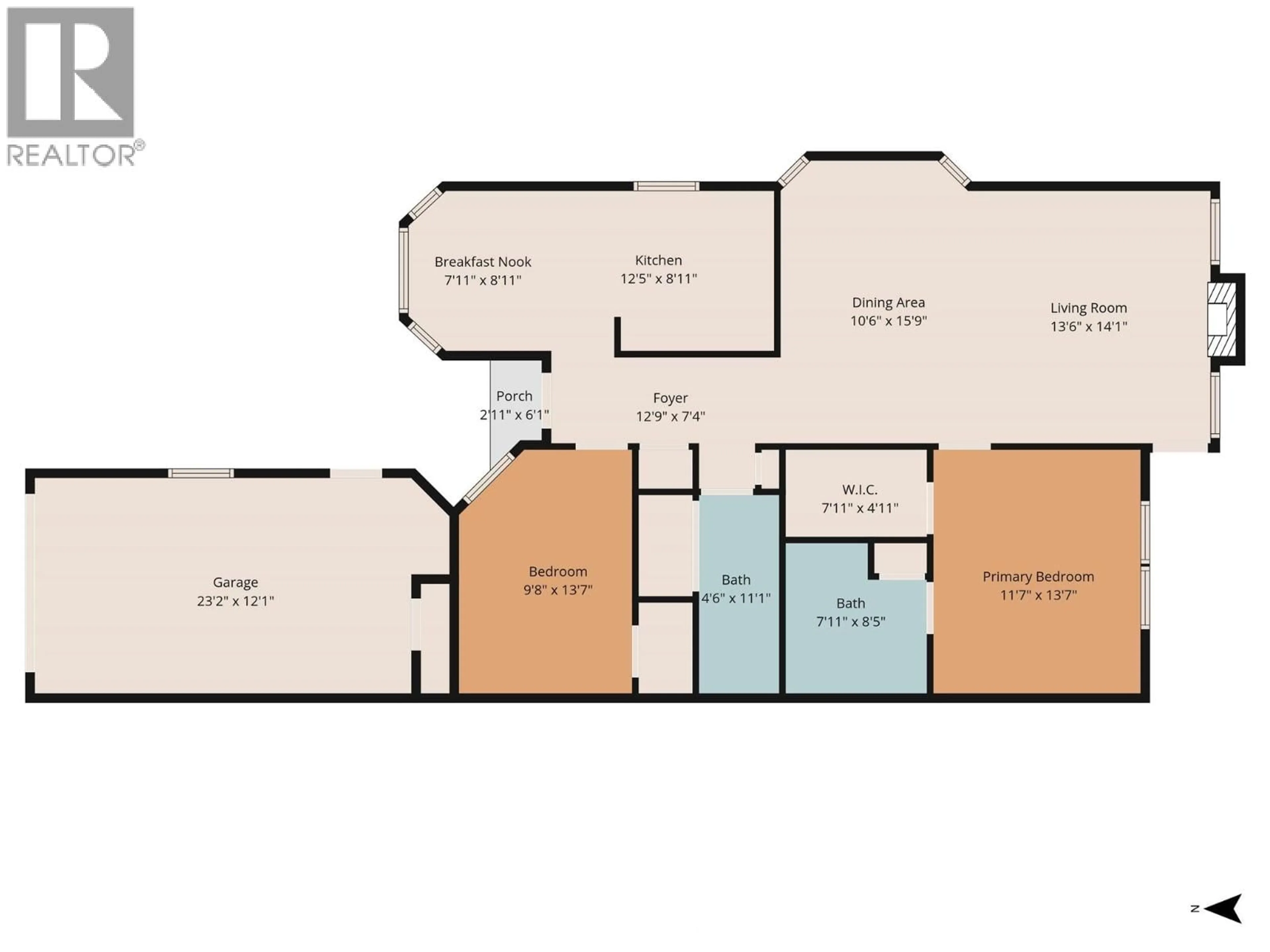 Floor plan for 109 - 915 SASKATOON ROAD, Kelowna British Columbia V1X6Z2