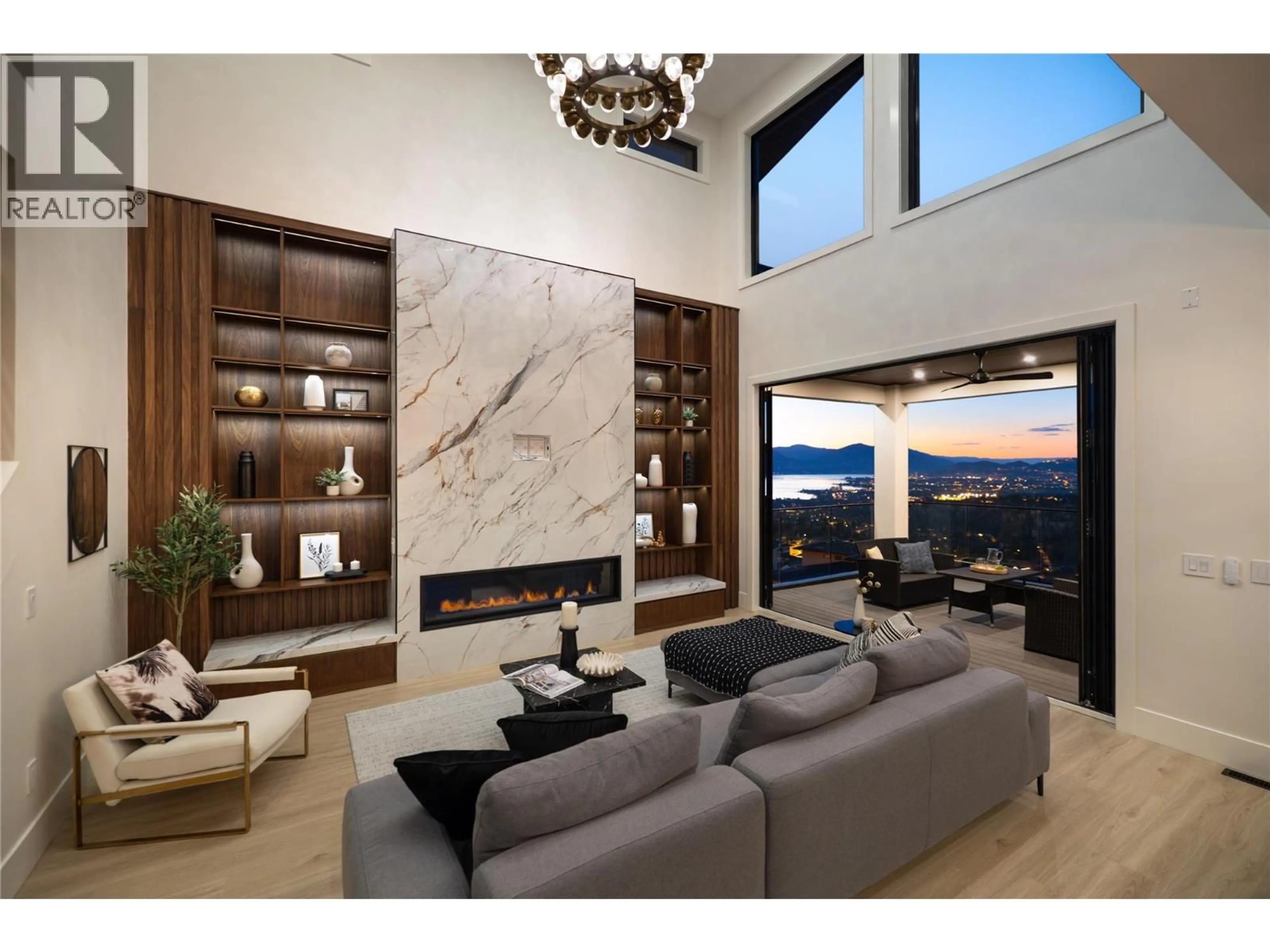 Living room with furniture, ceramic/tile floor for 1016 EMSLIE STREET, Kelowna British Columbia V1W0C3