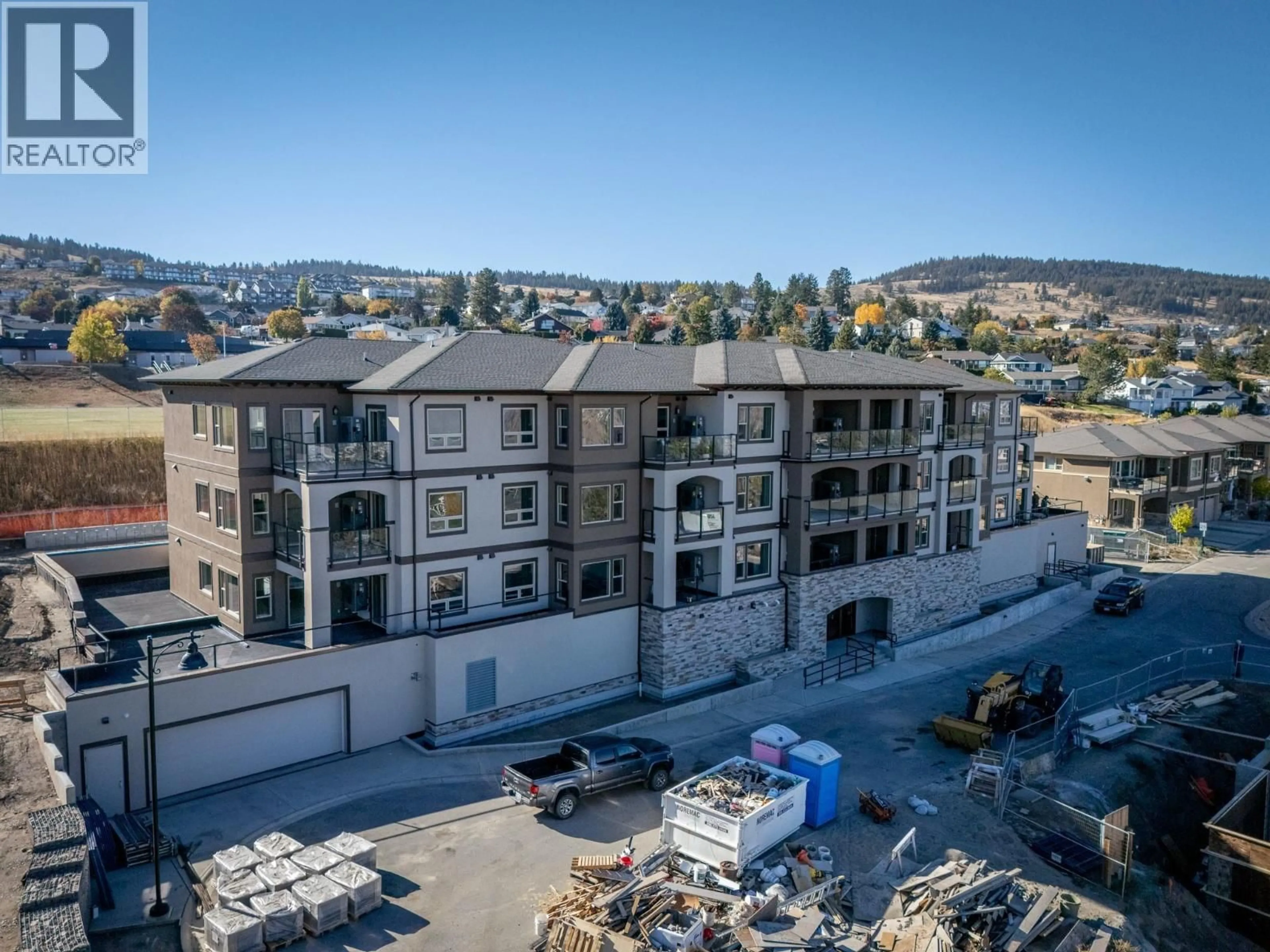 A pic from outside/outdoor area/front of a property/back of a property/a pic from drone, unknown for 201 - 2171 VAN HORNE DRIVE, Kamloops British Columbia V1S0E2