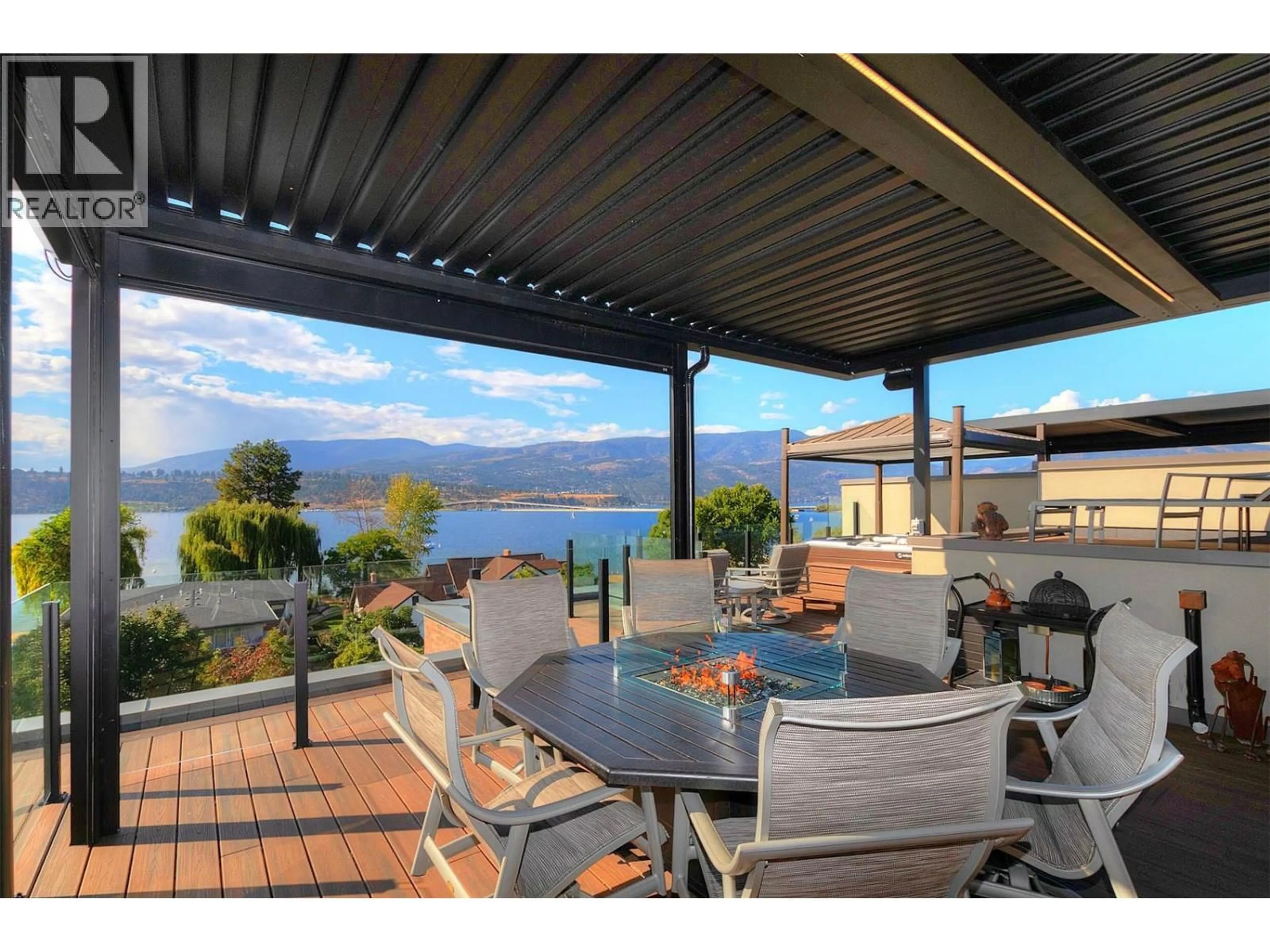 Patio, water/lake/river/ocean view for 301 - 2245 ABBOTT STREET, Kelowna British Columbia V1Y1E2