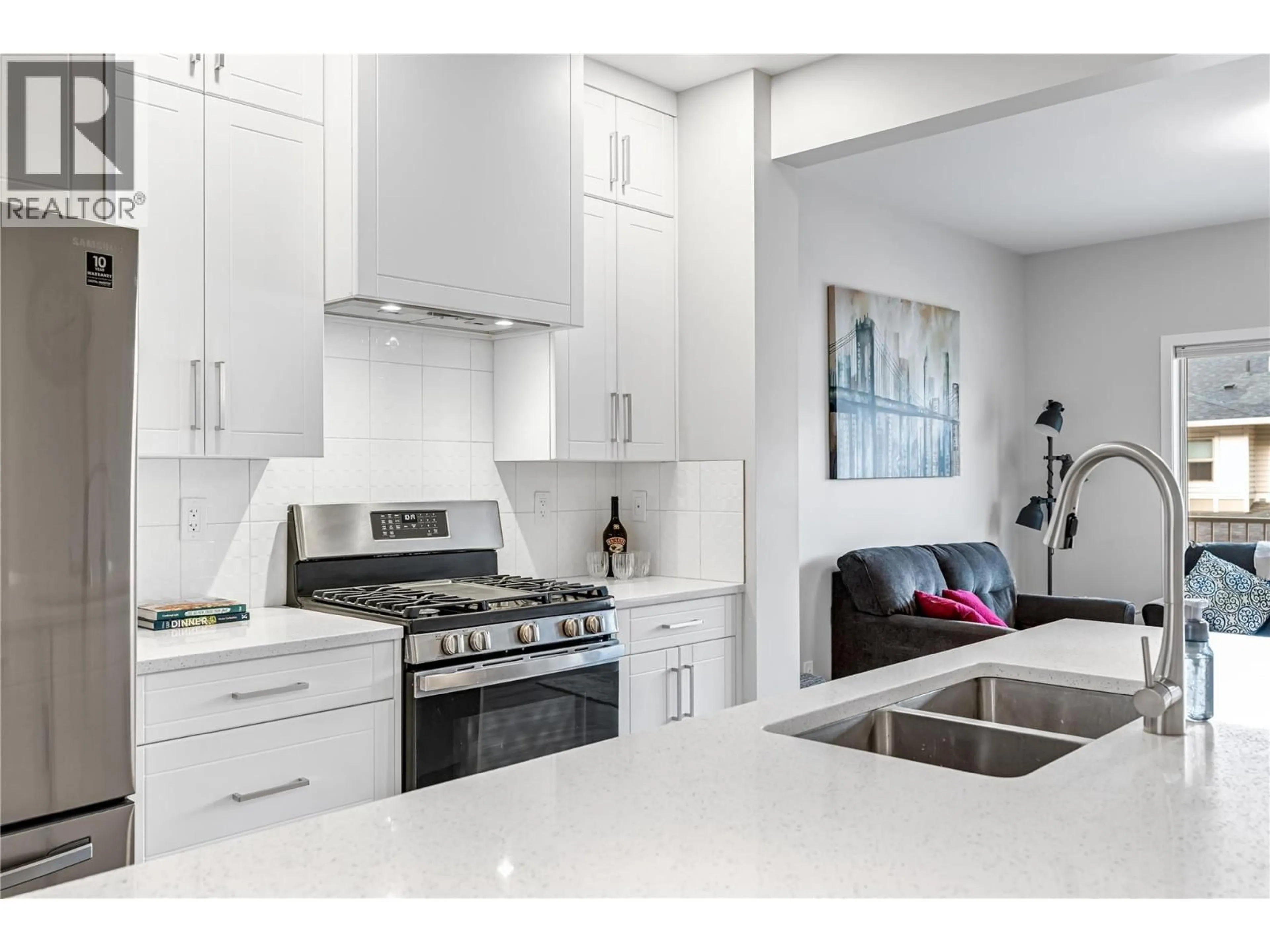 Open concept kitchen, ceramic/tile floor for 48 - 4600 OKANAGAN AVENUE, Vernon British Columbia V1T0A8