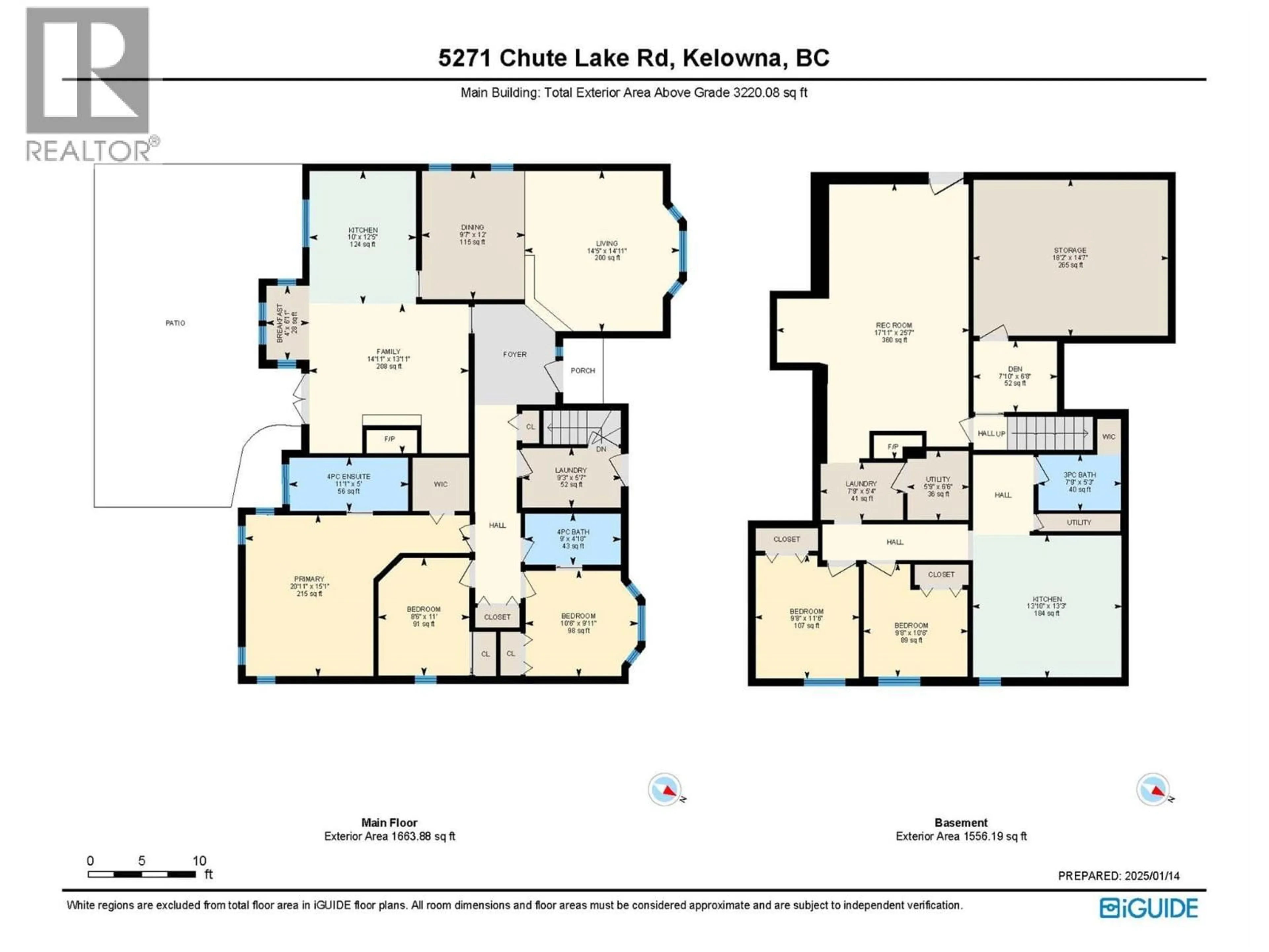 Floor plan for 5271 CHUTE LAKE ROAD, Kelowna British Columbia V1W4K8