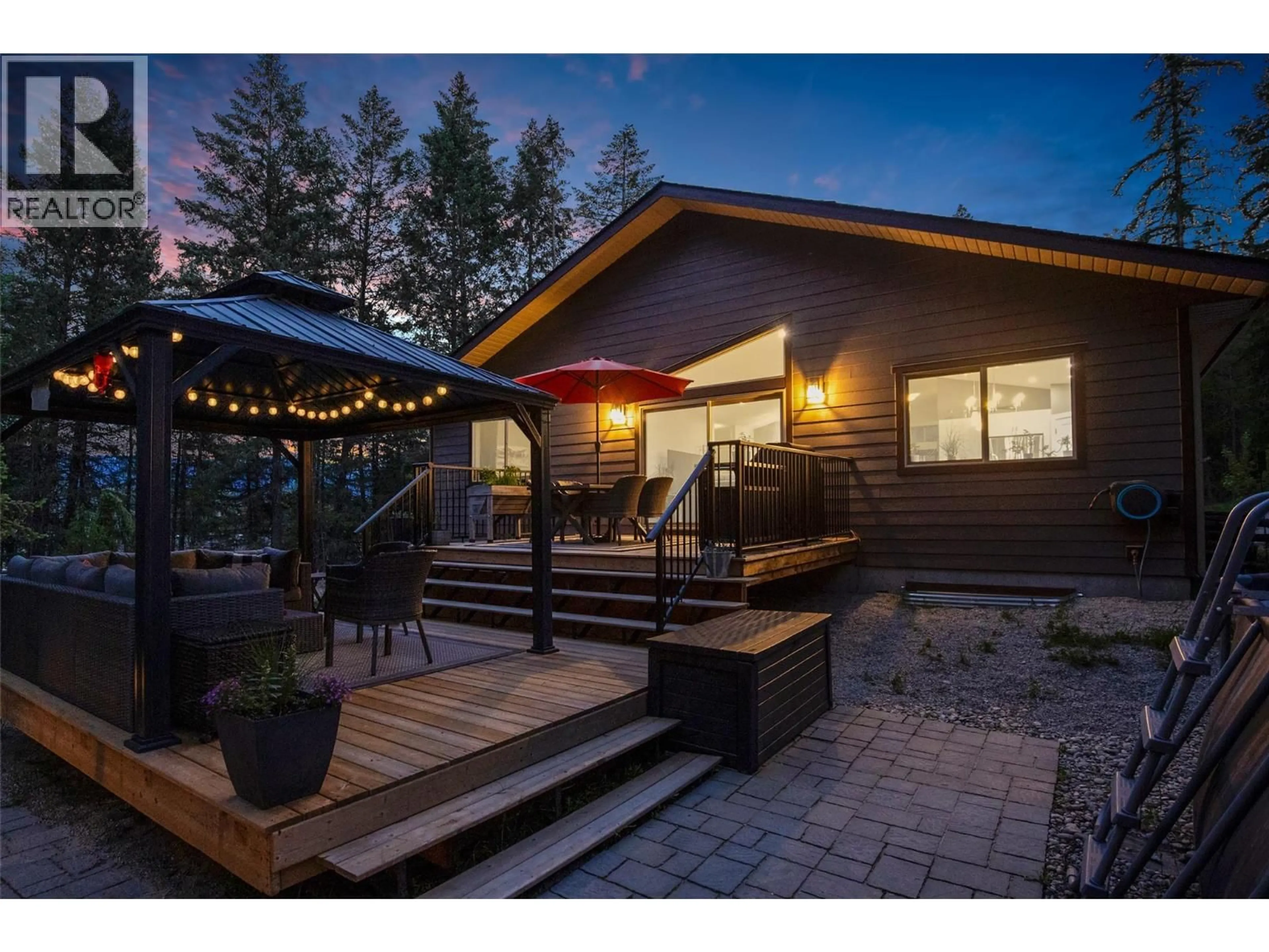 Patio, mountain view for 6347 OSPREY LANDING COURT, Wardner British Columbia V0B2J0