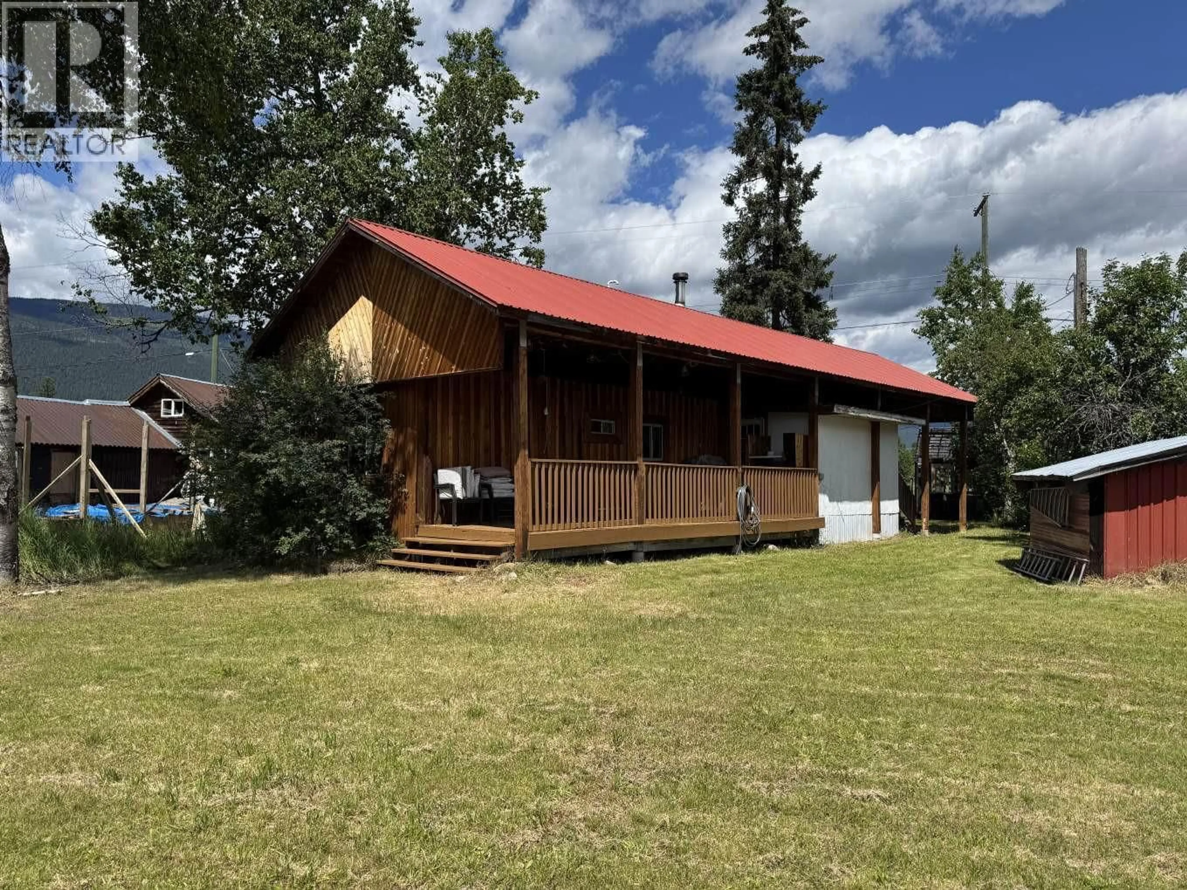 A pic from outside/outdoor area/front of a property/back of a property/a pic from drone, building for 5922 STEWART STREET, Blue River British Columbia V0J1J0