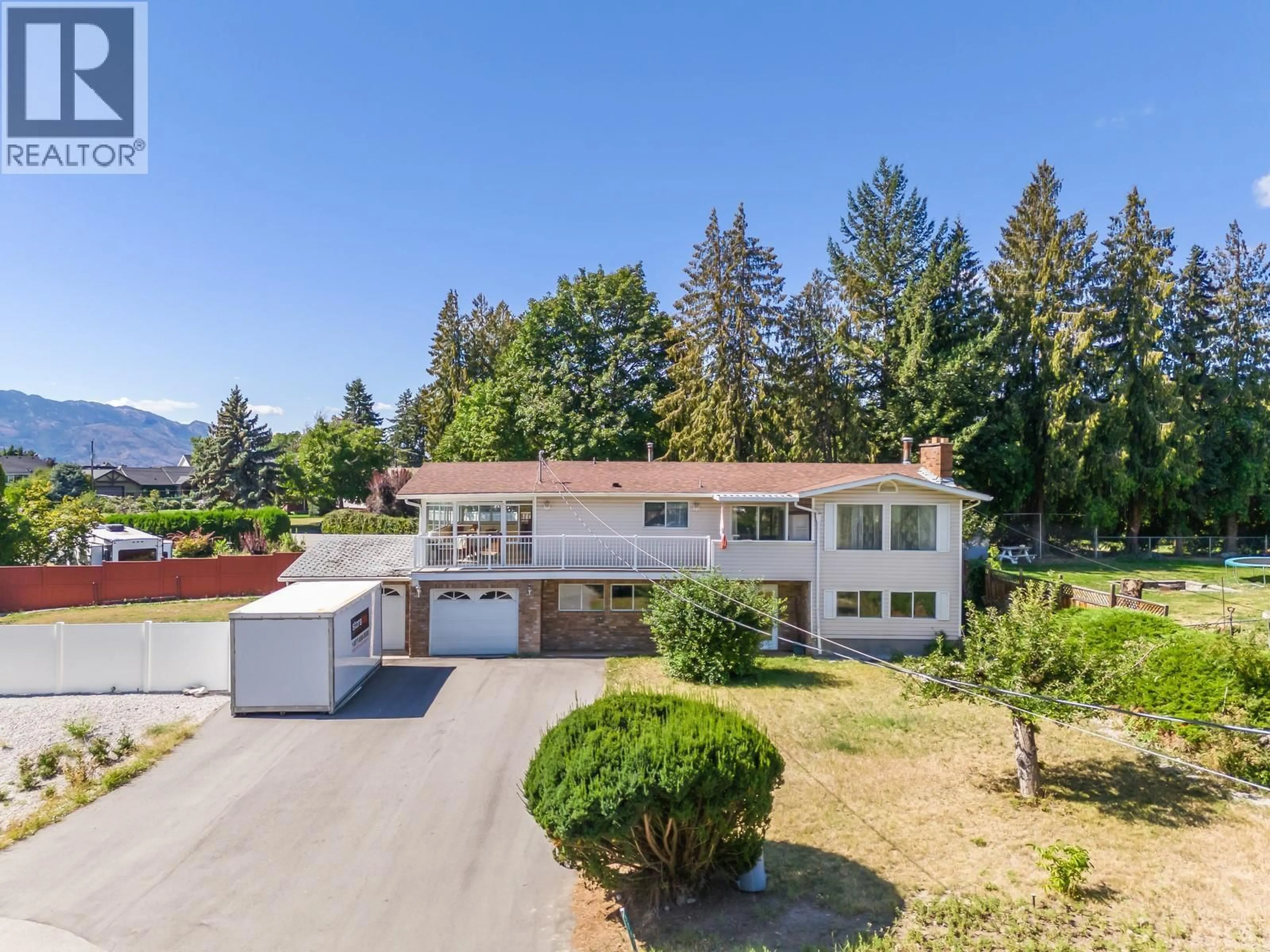 A pic from outside/outdoor area/front of a property/back of a property/a pic from drone, unknown for 3088 BEVERLY PLACE, West Kelowna British Columbia V1Z2A5