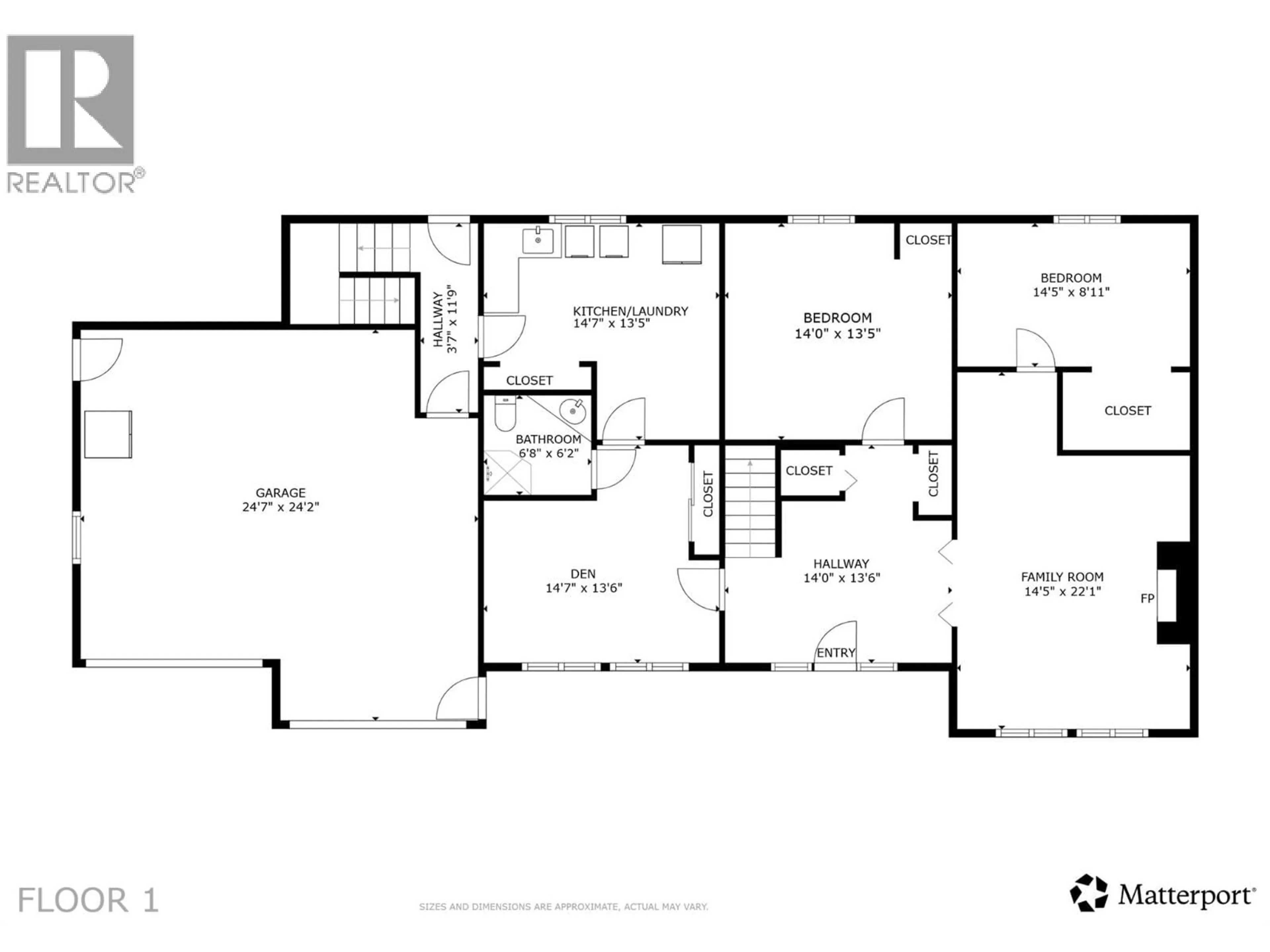 Floor plan for 3088 BEVERLY PLACE, West Kelowna British Columbia V1Z2A5