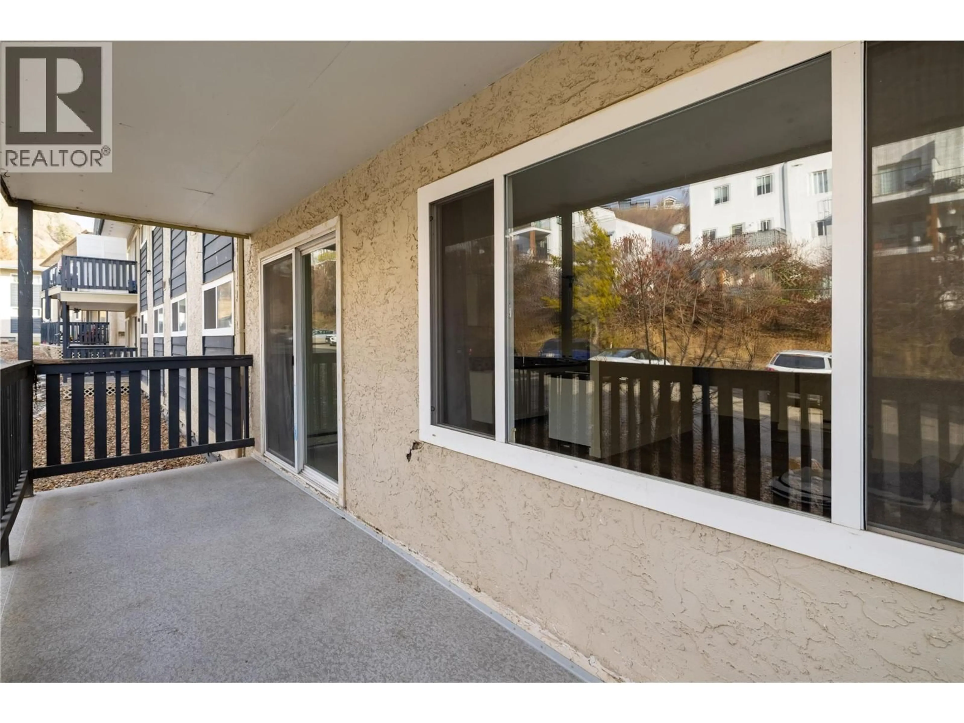 Balcony in the apartment, street for 130 - 3505 38 STREET, Vernon British Columbia V1T6X1