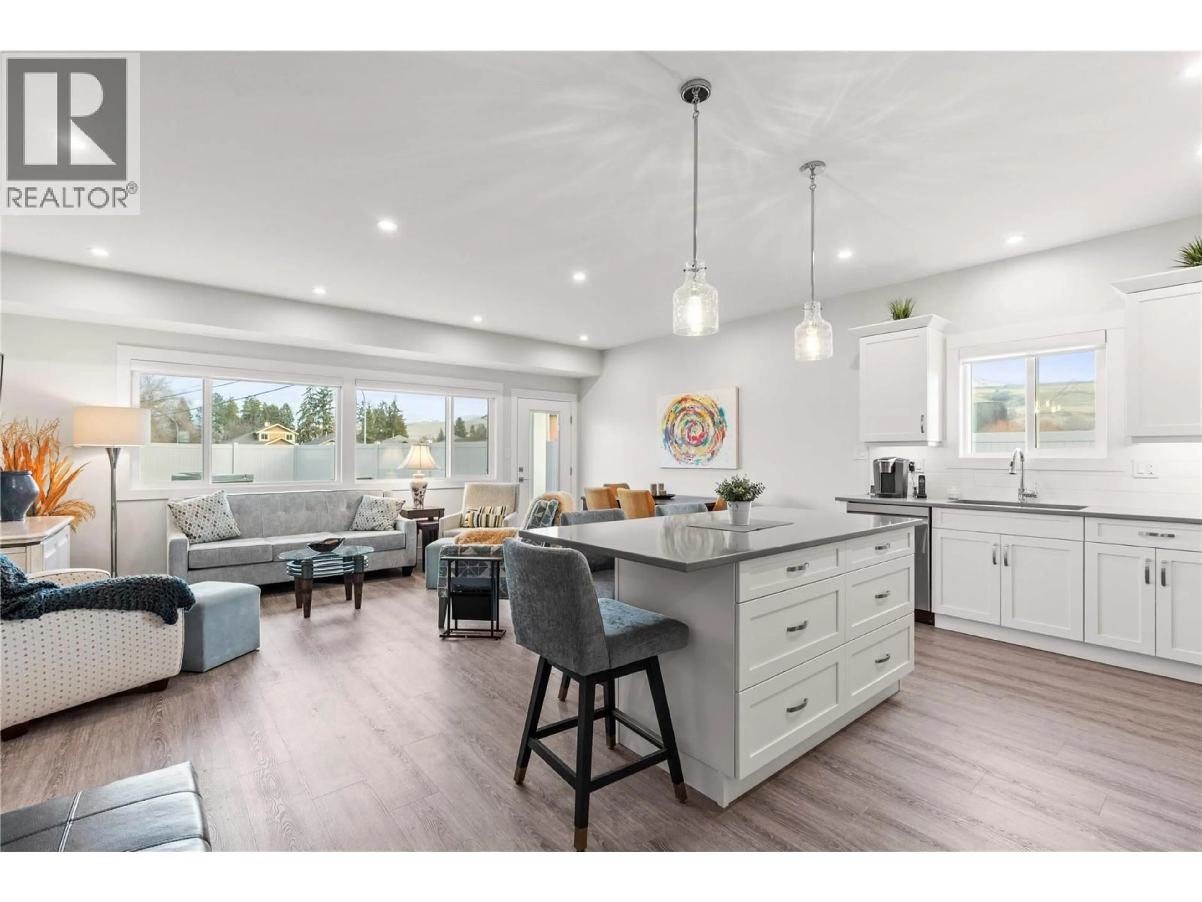 Open concept kitchen, unknown for 6453 OKANAGAN LANDING ROAD, Vernon British Columbia V1H1M5