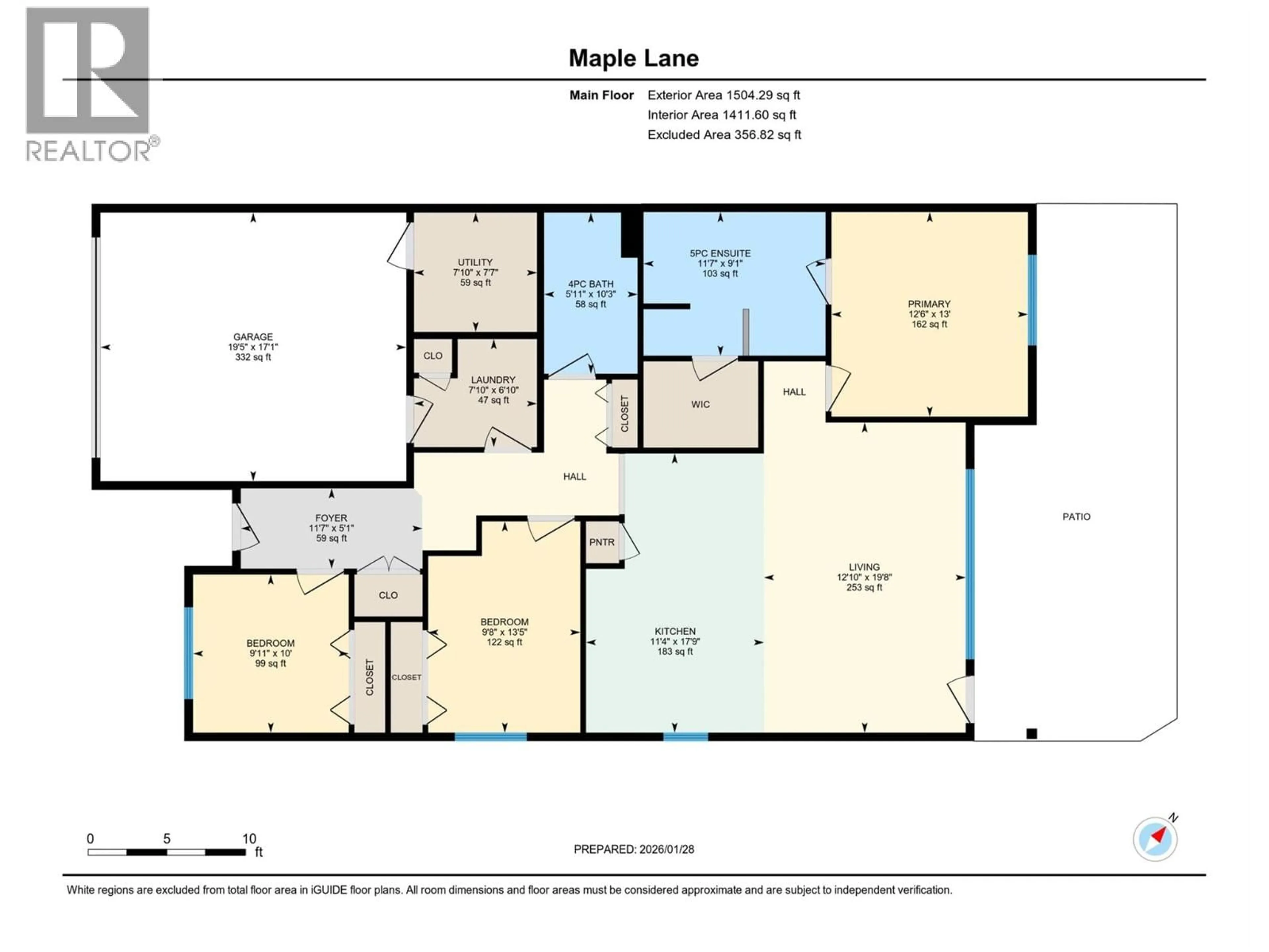 Floor plan for 6453 OKANAGAN LANDING ROAD, Vernon British Columbia V1H1M5