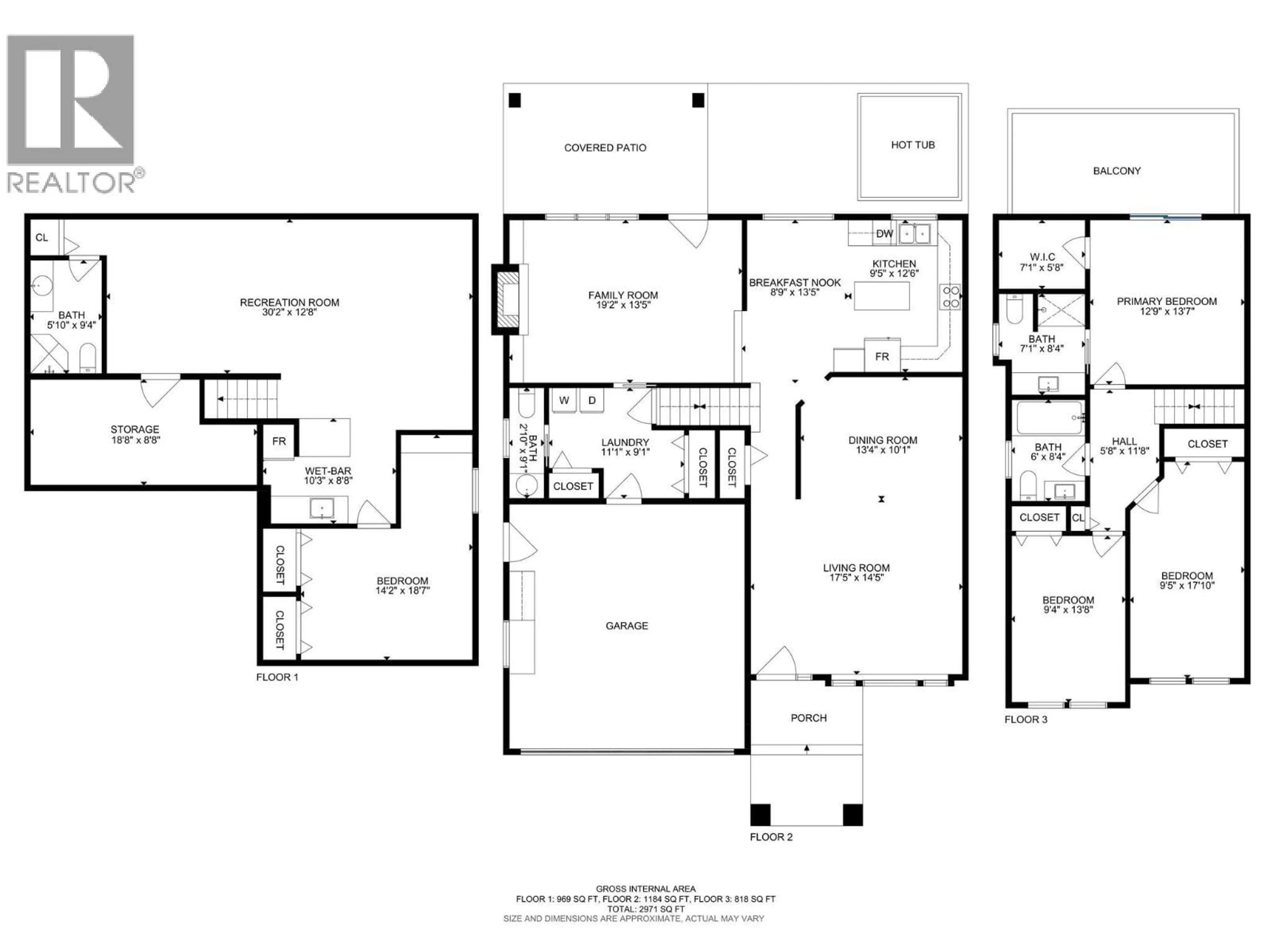 Floor plan for 109 - 2220 SHANNON RIDGE DRIVE, West Kelowna British Columbia V4T2T6