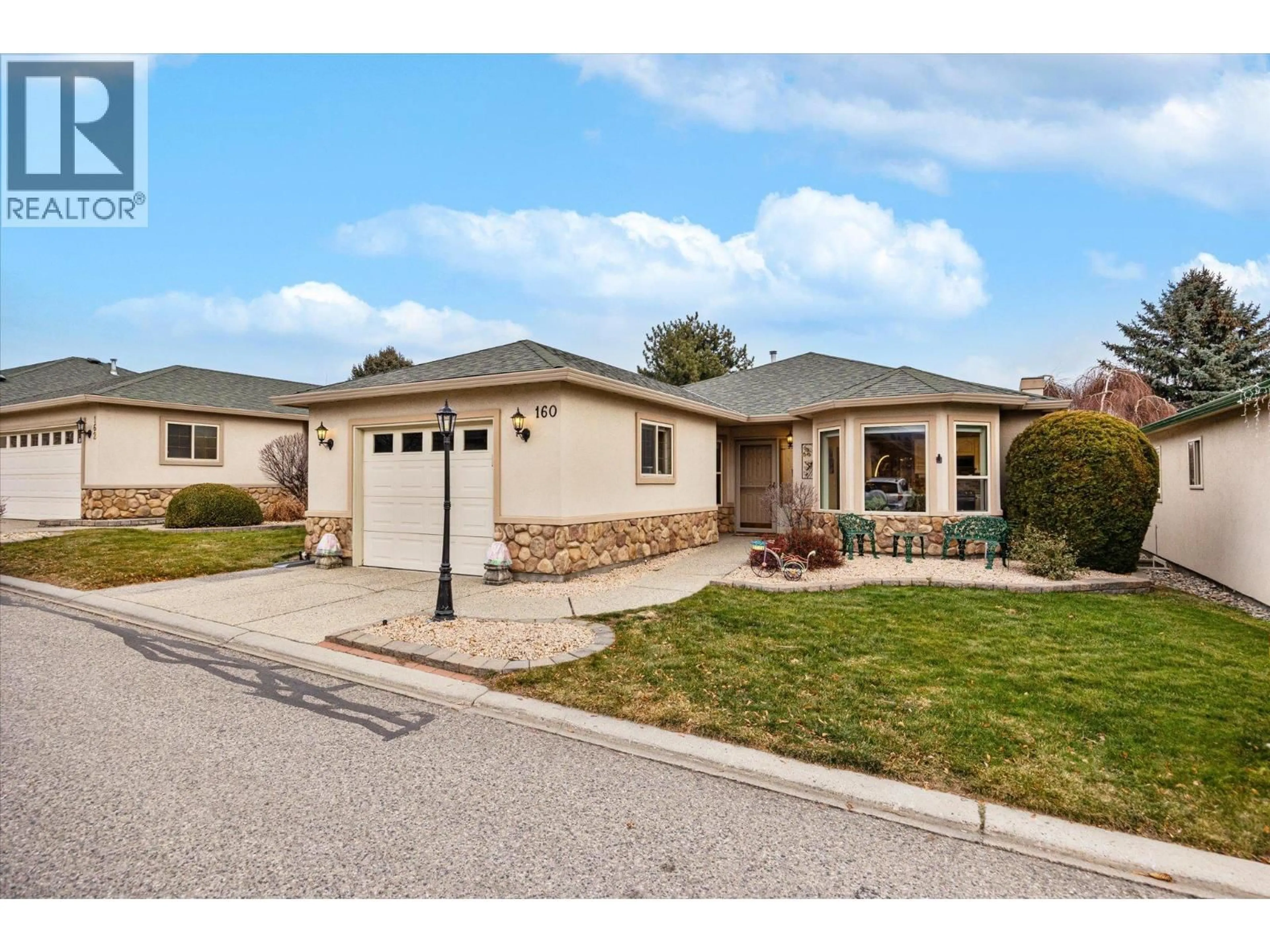 Home with brick exterior material, street for 160 - 2330 BUTT ROAD, West Kelowna British Columbia V4T2L3