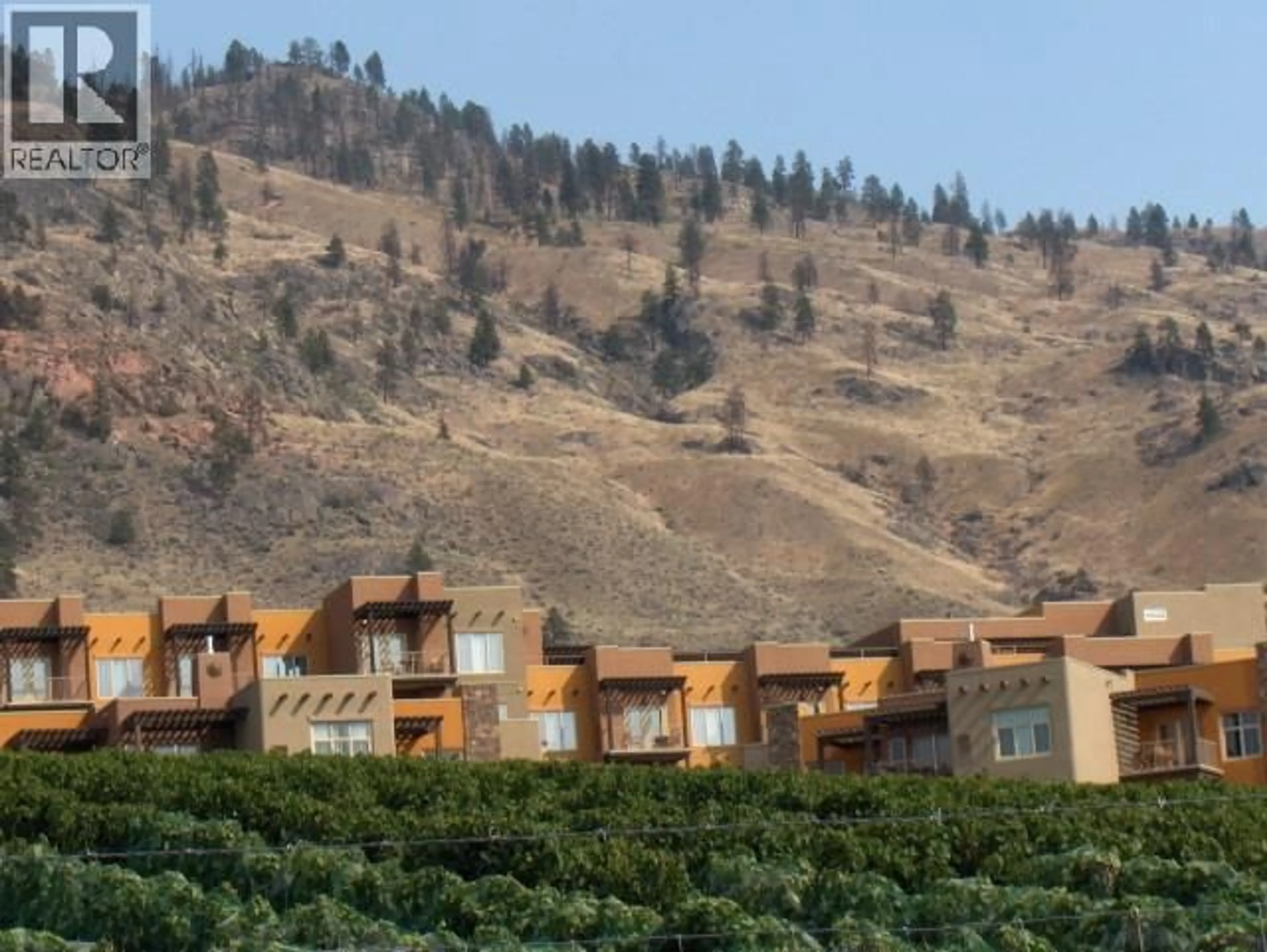 A pic from outside/outdoor area/front of a property/back of a property/a pic from drone, mountain view for 18A - 1200 RANCHER CREEK ROAD, Osoyoos British Columbia V0H1V6