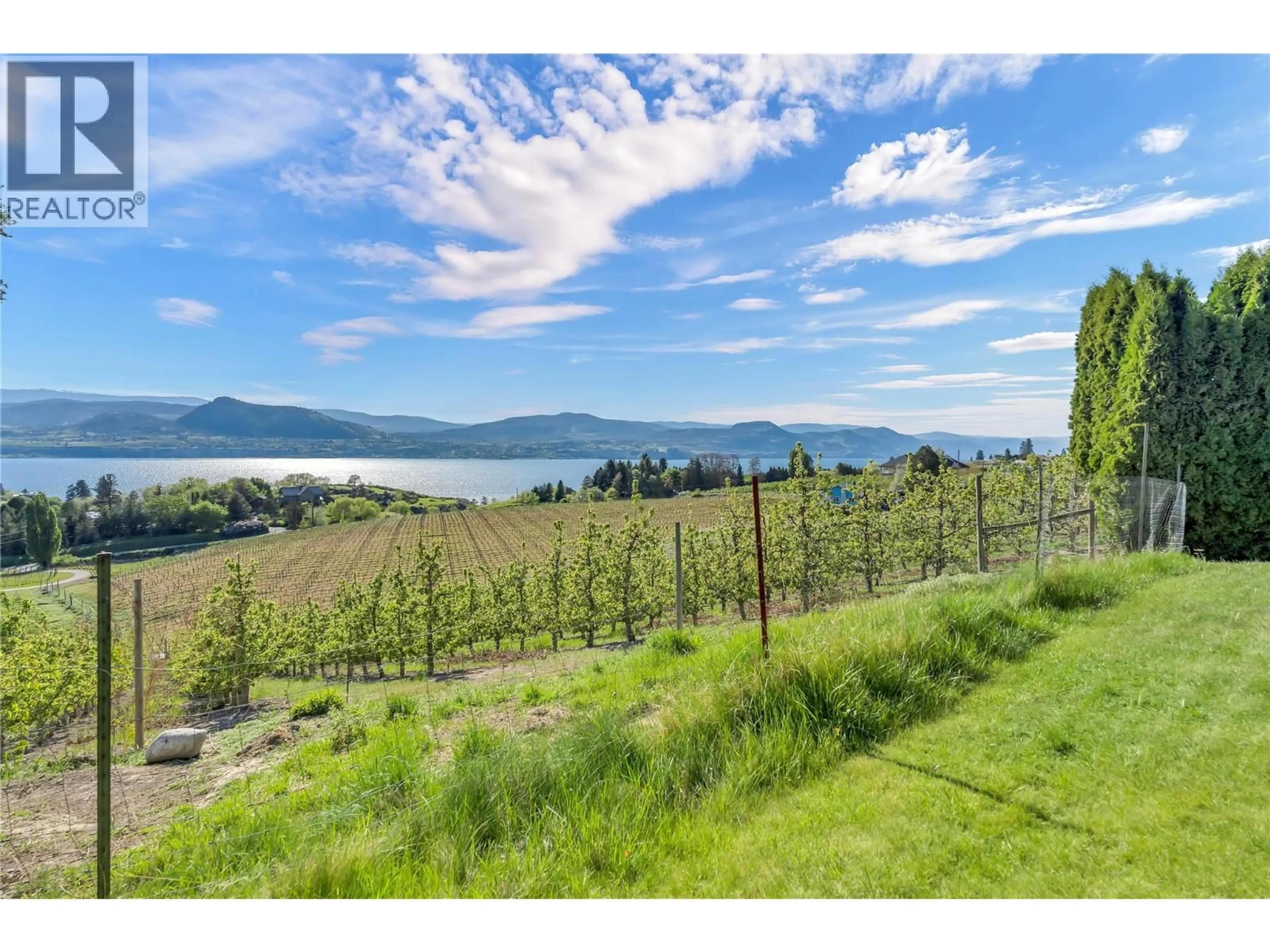 A pic from outside/outdoor area/front of a property/back of a property/a pic from drone, water/lake/river/ocean view for 4343 NARAMATA ROAD NORTH, Naramata British Columbia V0H1N1