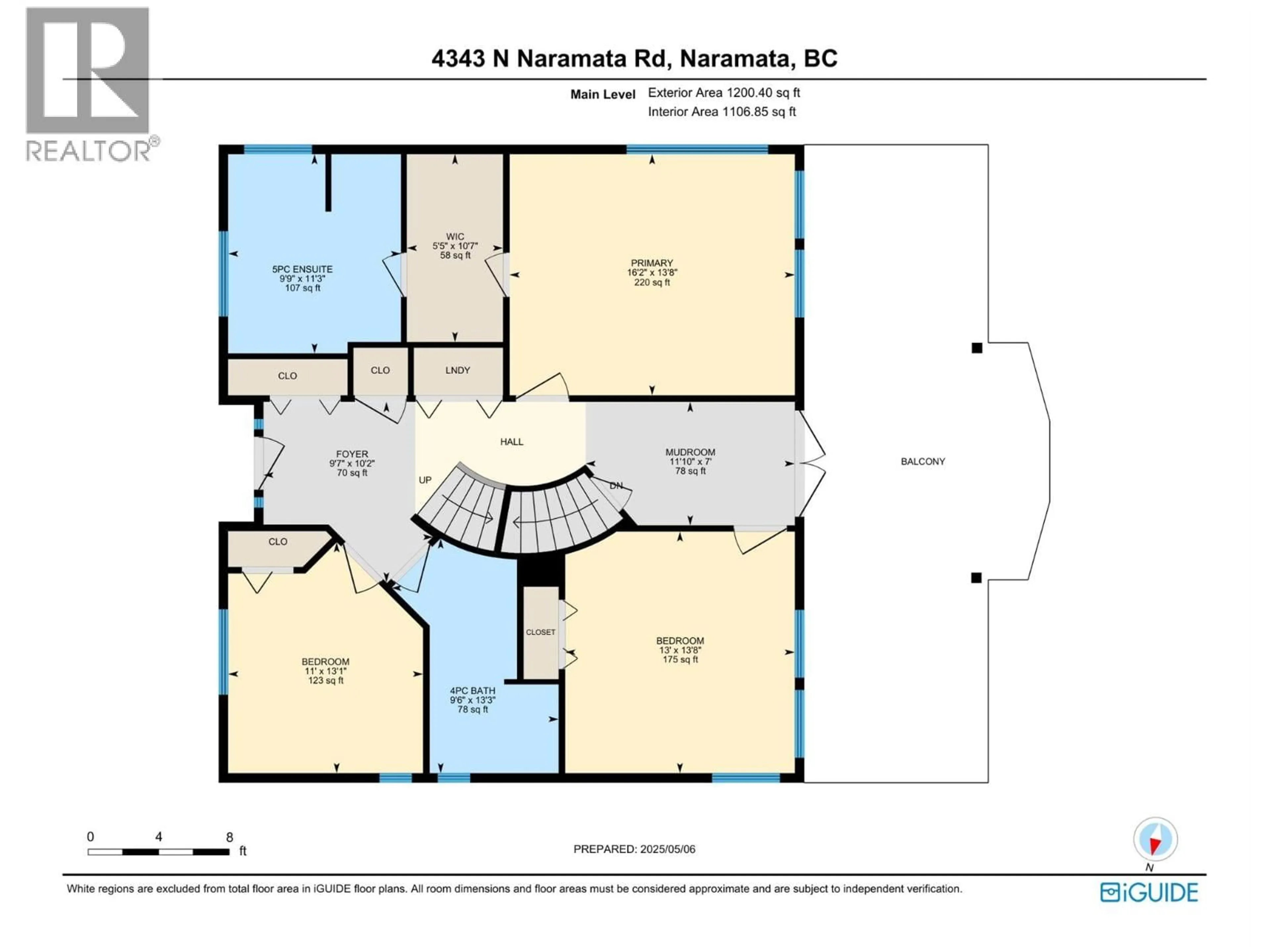 Floor plan for 4343 NARAMATA ROAD NORTH, Naramata British Columbia V0H1N1