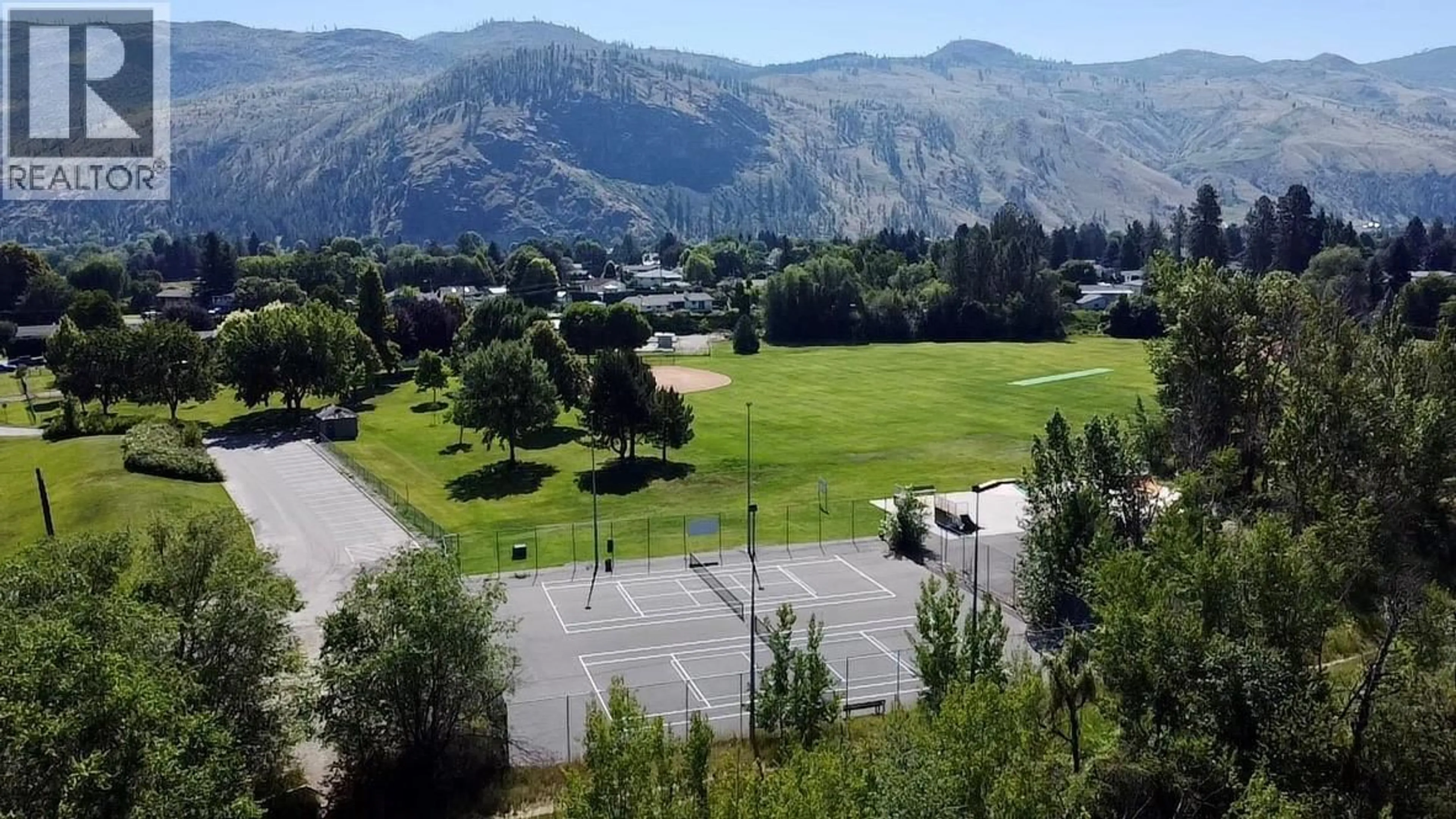 A pic from outside/outdoor area/front of a property/back of a property/a pic from drone, mountain view for 120 ARAB RUN ROAD, Kamloops British Columbia V2H1M4