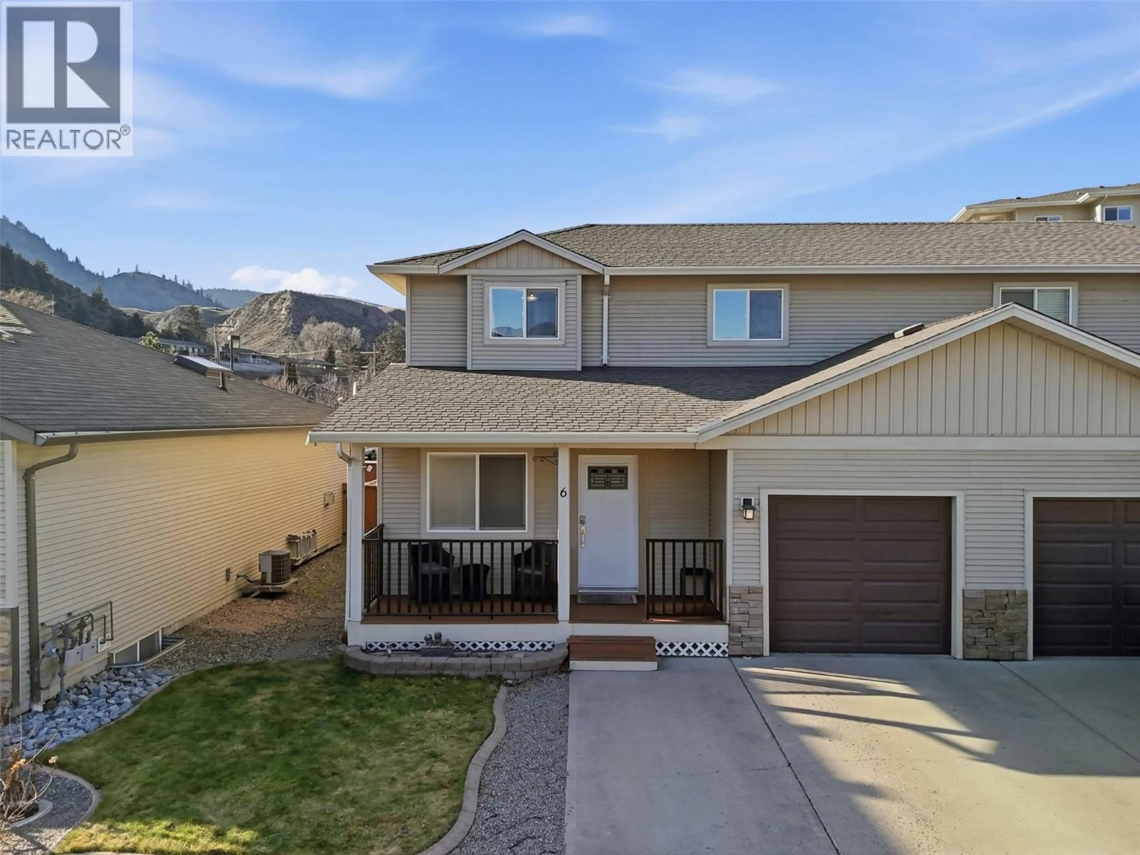 Home with vinyl exterior material, mountain view for 6 - 5200 DALLAS DRIVE, Kamloops British Columbia V2C6Y8
