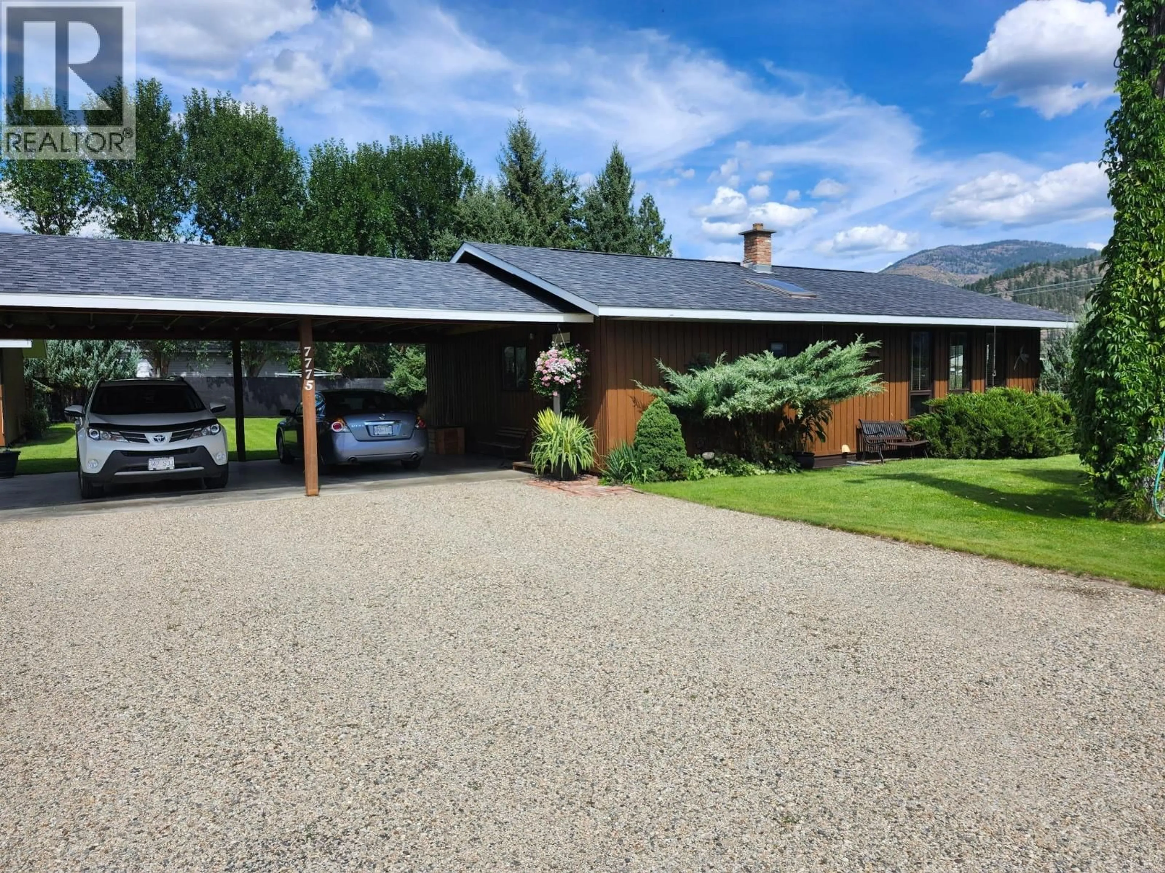 A pic from outside/outdoor area/front of a property/back of a property/a pic from drone, unknown for 7775 GN ROAD, Grand Forks British Columbia V0H1H2