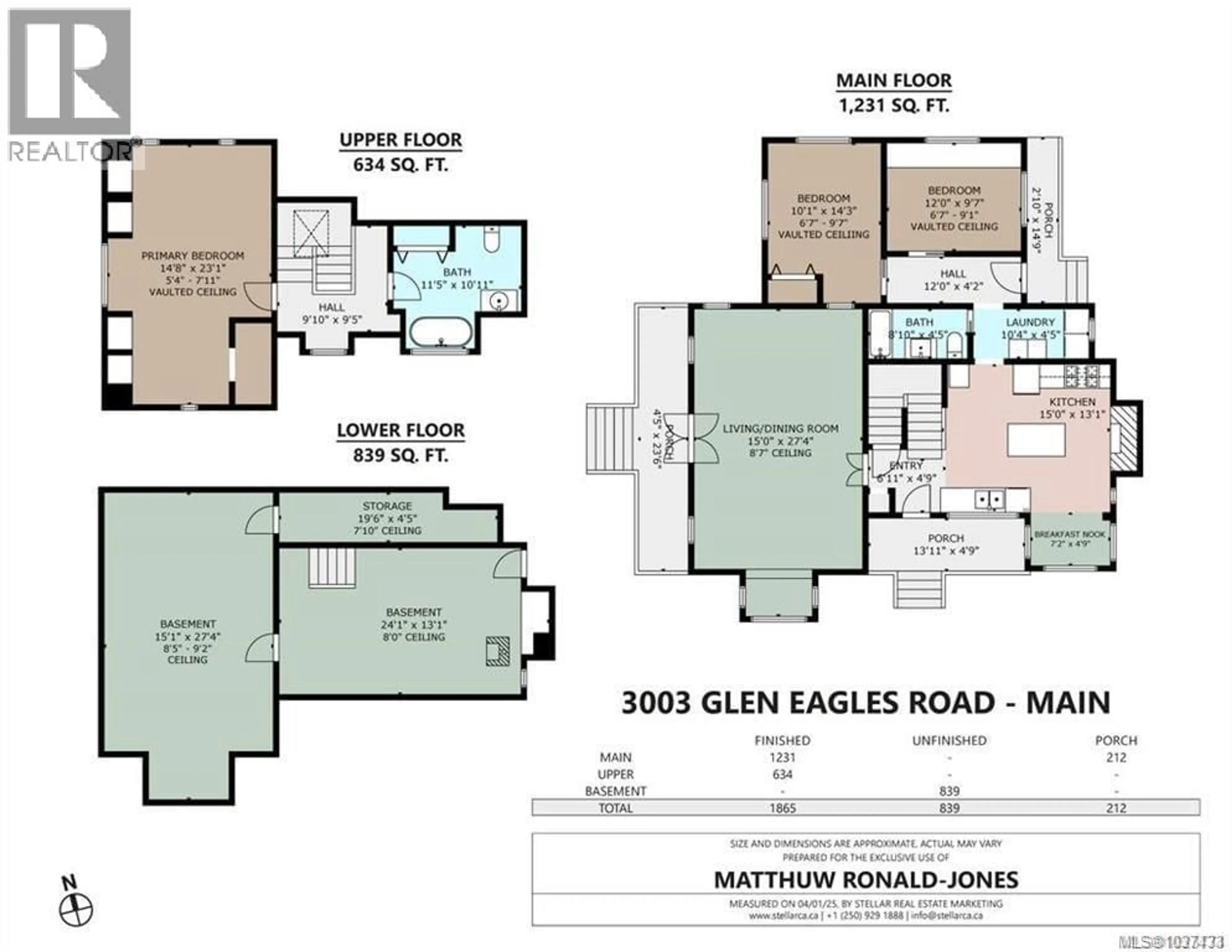 Floor plan for 3003 GLEN EAGLES ROAD, Shawnigan Lake British Columbia V8H2E4
