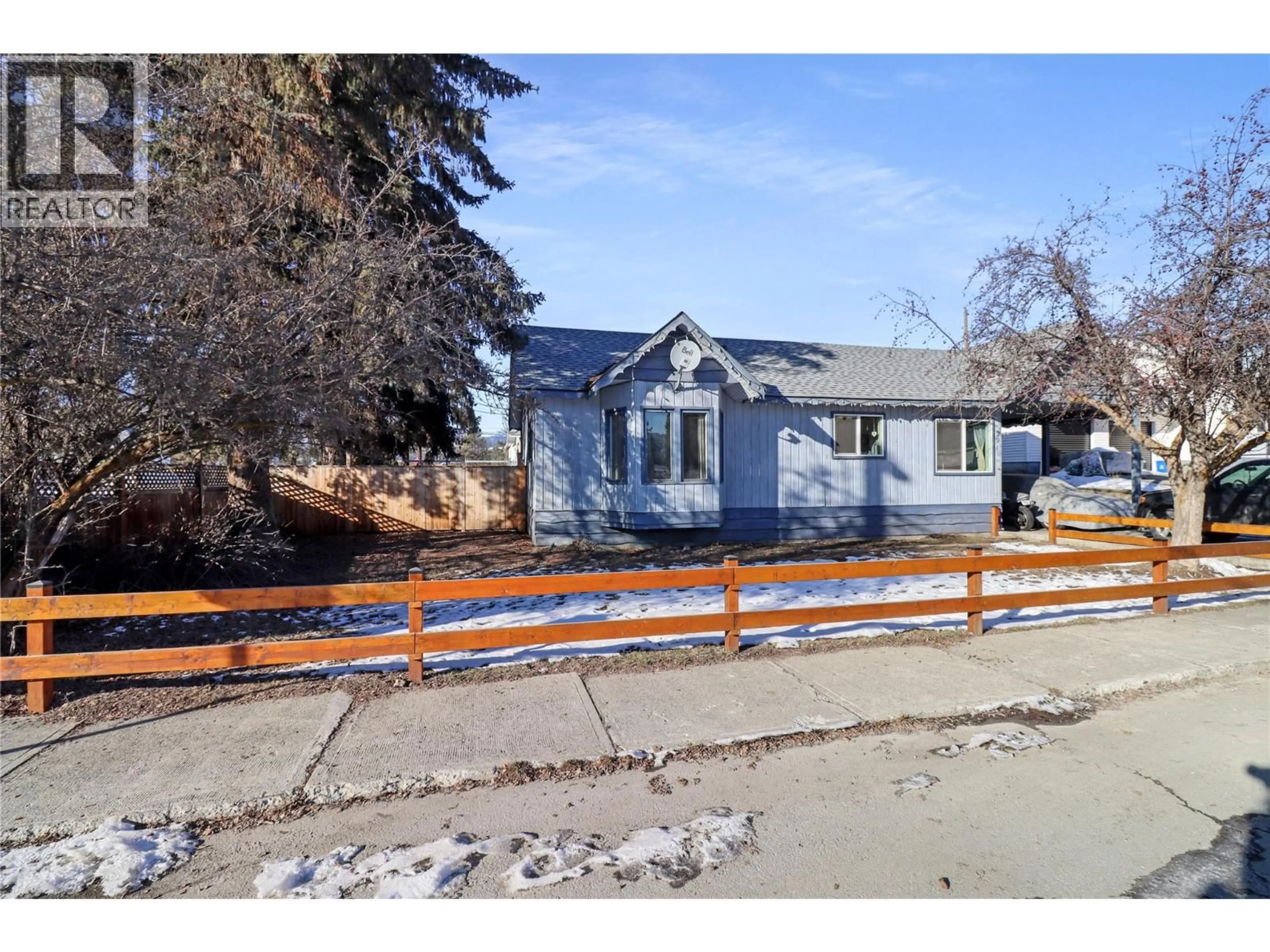 A pic from outside/outdoor area/front of a property/back of a property/a pic from drone, street for 291 FENCHURCH AVENUE, Princeton British Columbia V0X1W0