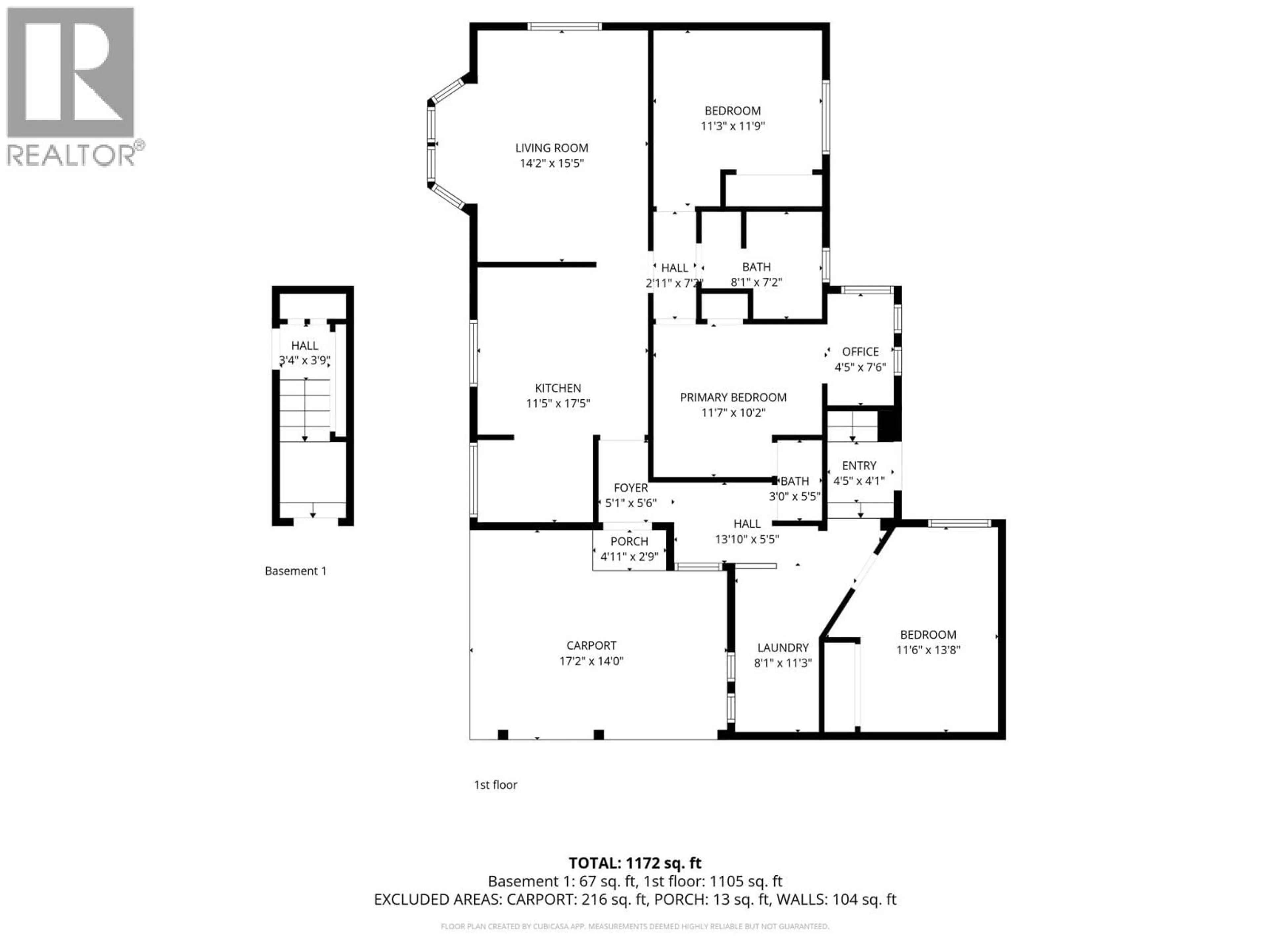 Floor plan for 291 FENCHURCH AVENUE, Princeton British Columbia V0X1W0