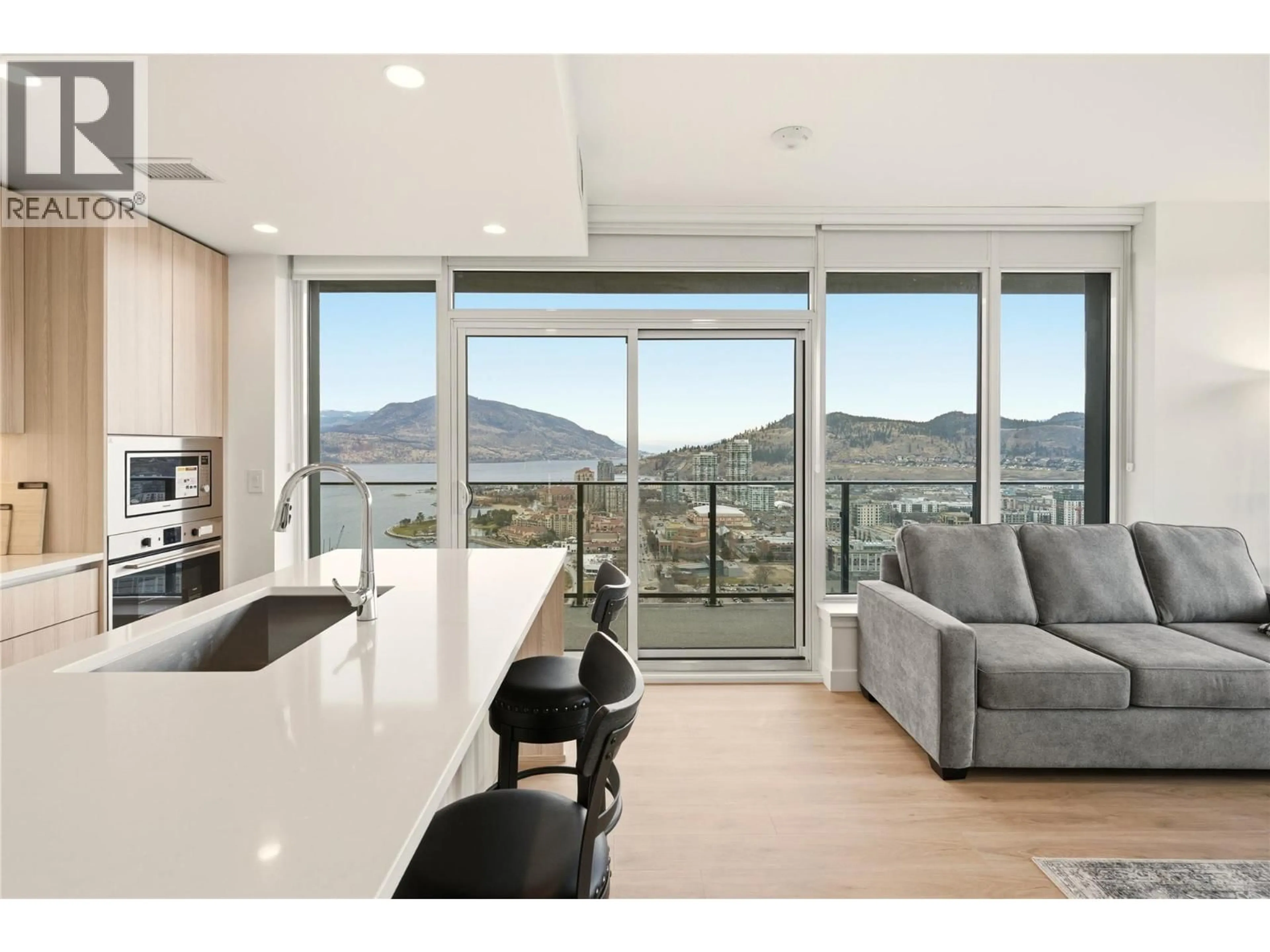 Open concept kitchen, unknown for 3402 - 1626 WATER STREET, Kelowna British Columbia V1Y0N7