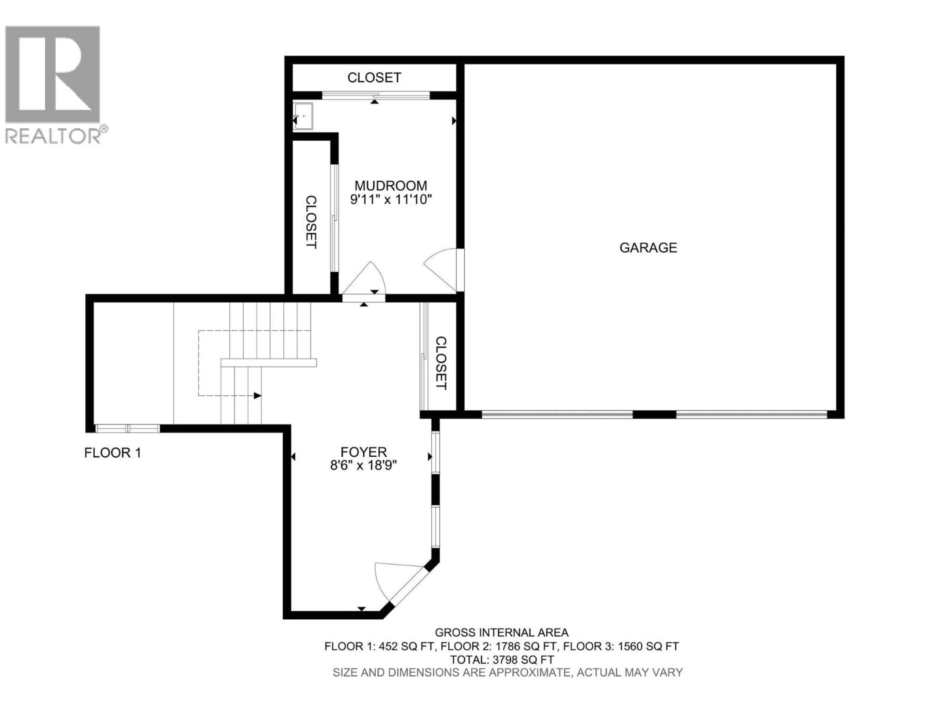 Floor plan for 2266 OMINECA PLACE, Kelowna British Columbia V1V1H7