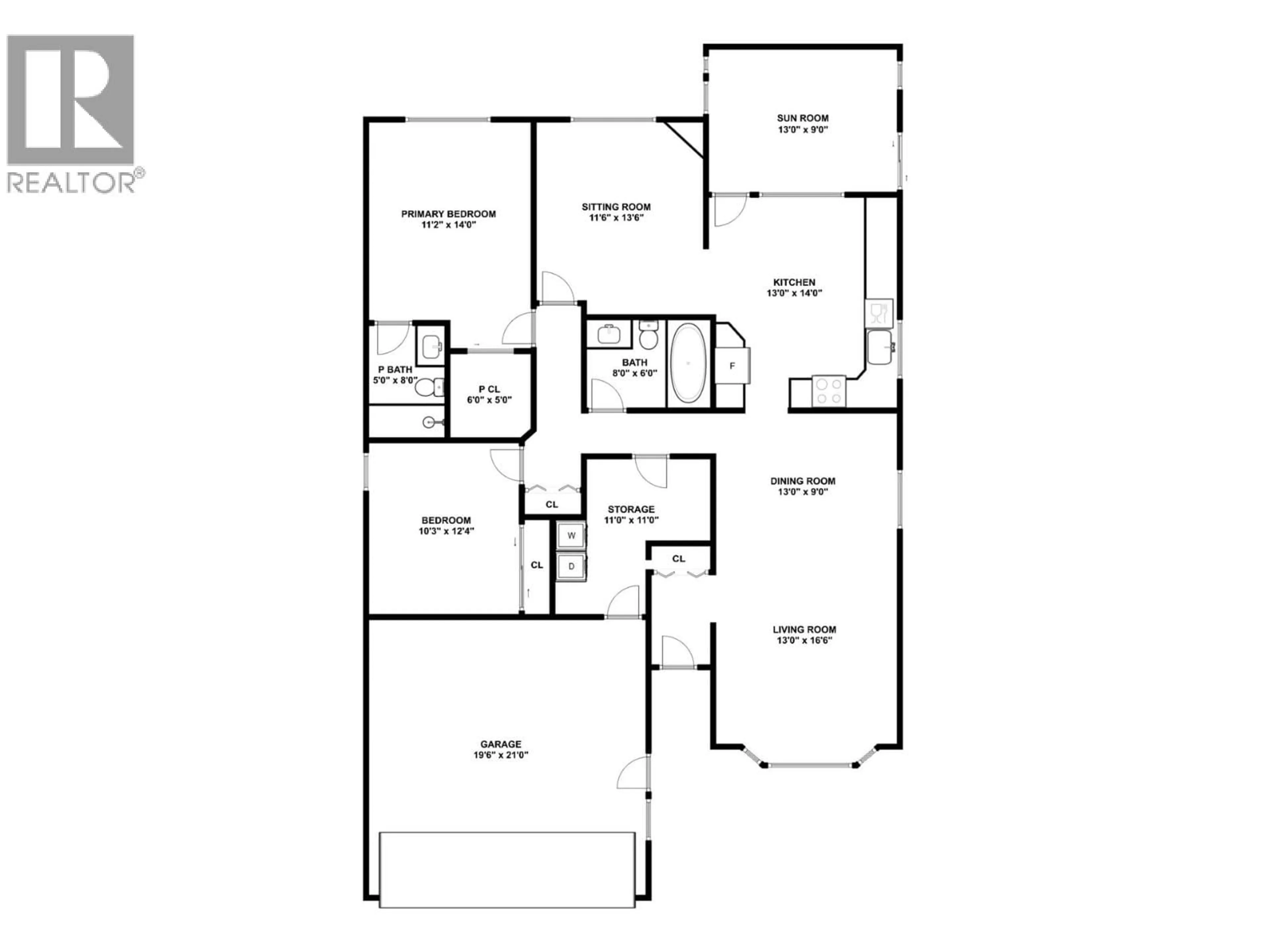Floor plan for 495 - 1255 RAYMER AVENUE, Kelowna British Columbia V1W3S3