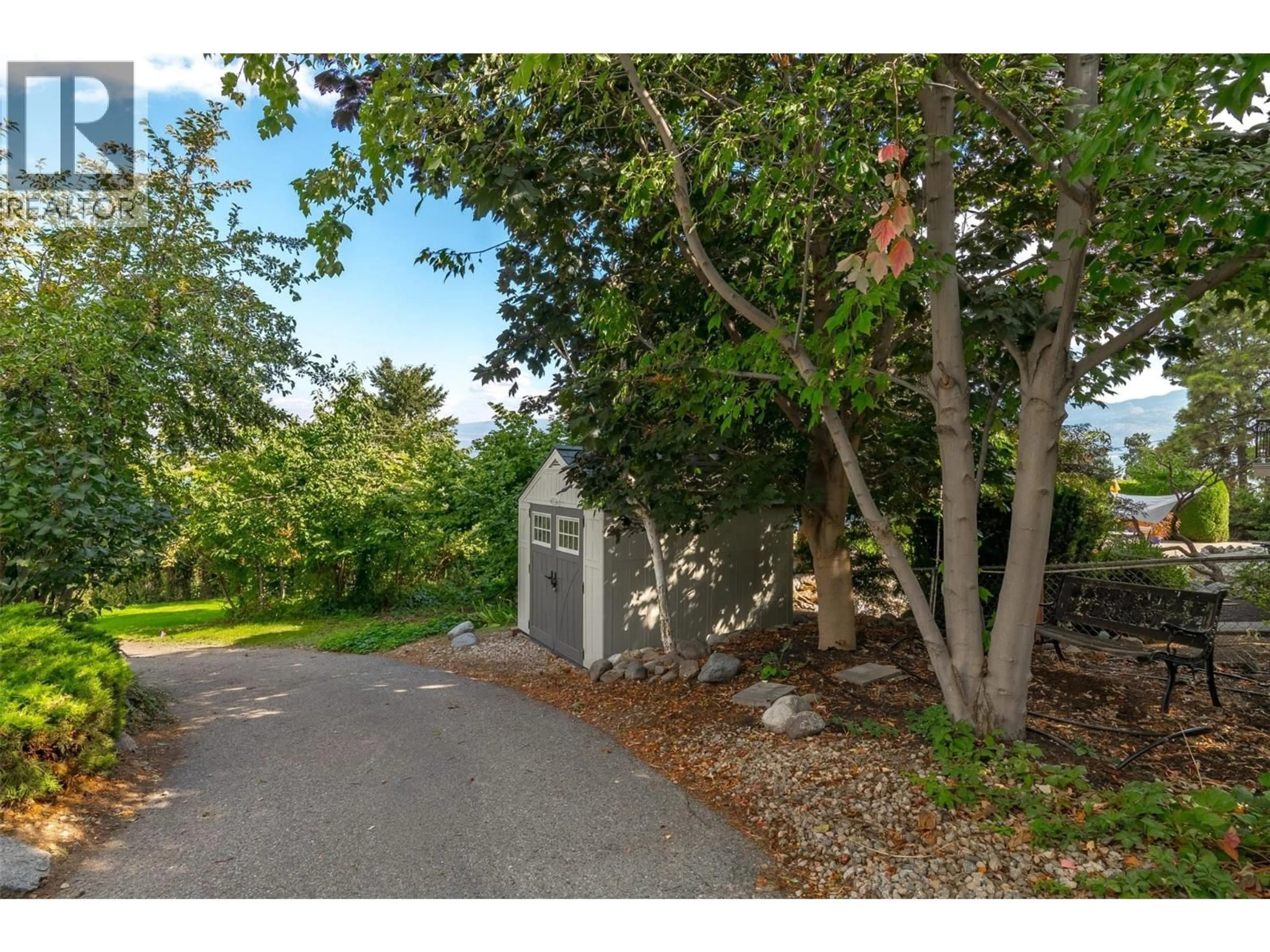 A pic from outside/outdoor area/front of a property/back of a property/a pic from drone, street for 3940 ANGUS DRIVE, West Kelowna British Columbia V4T2K1