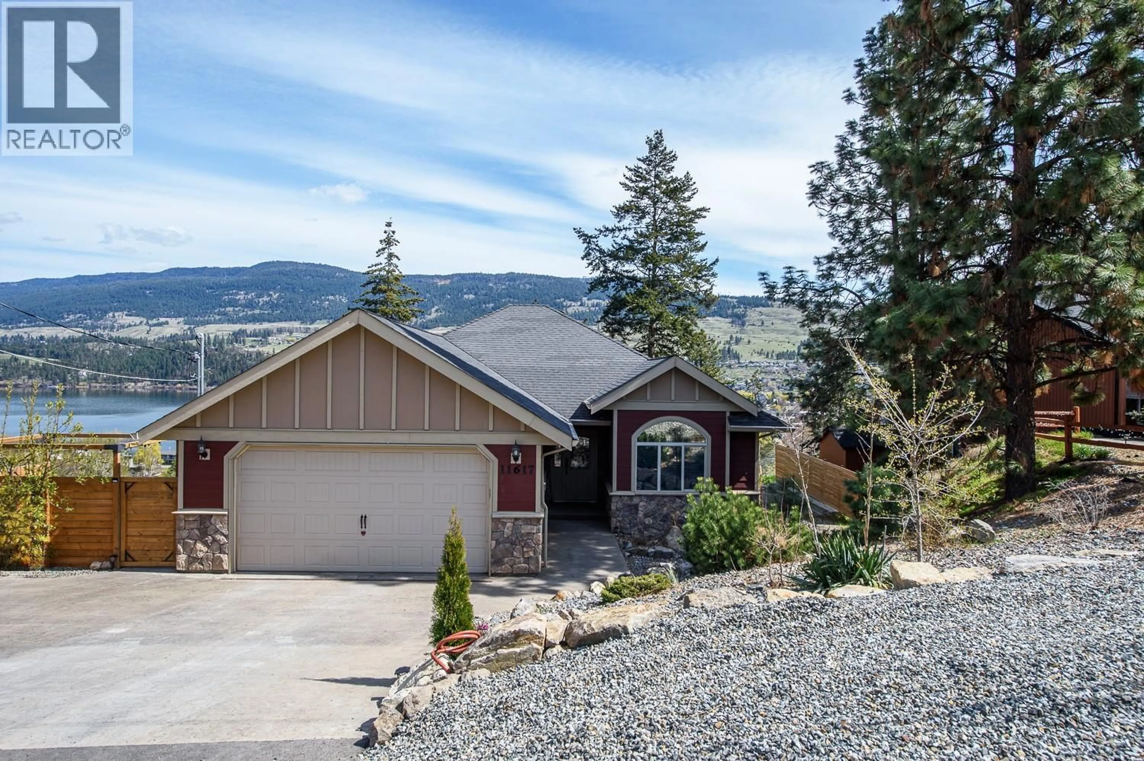 Home with vinyl exterior material, mountain view for 11617 PRETTY ROAD, Lake Country British Columbia V4V1G8