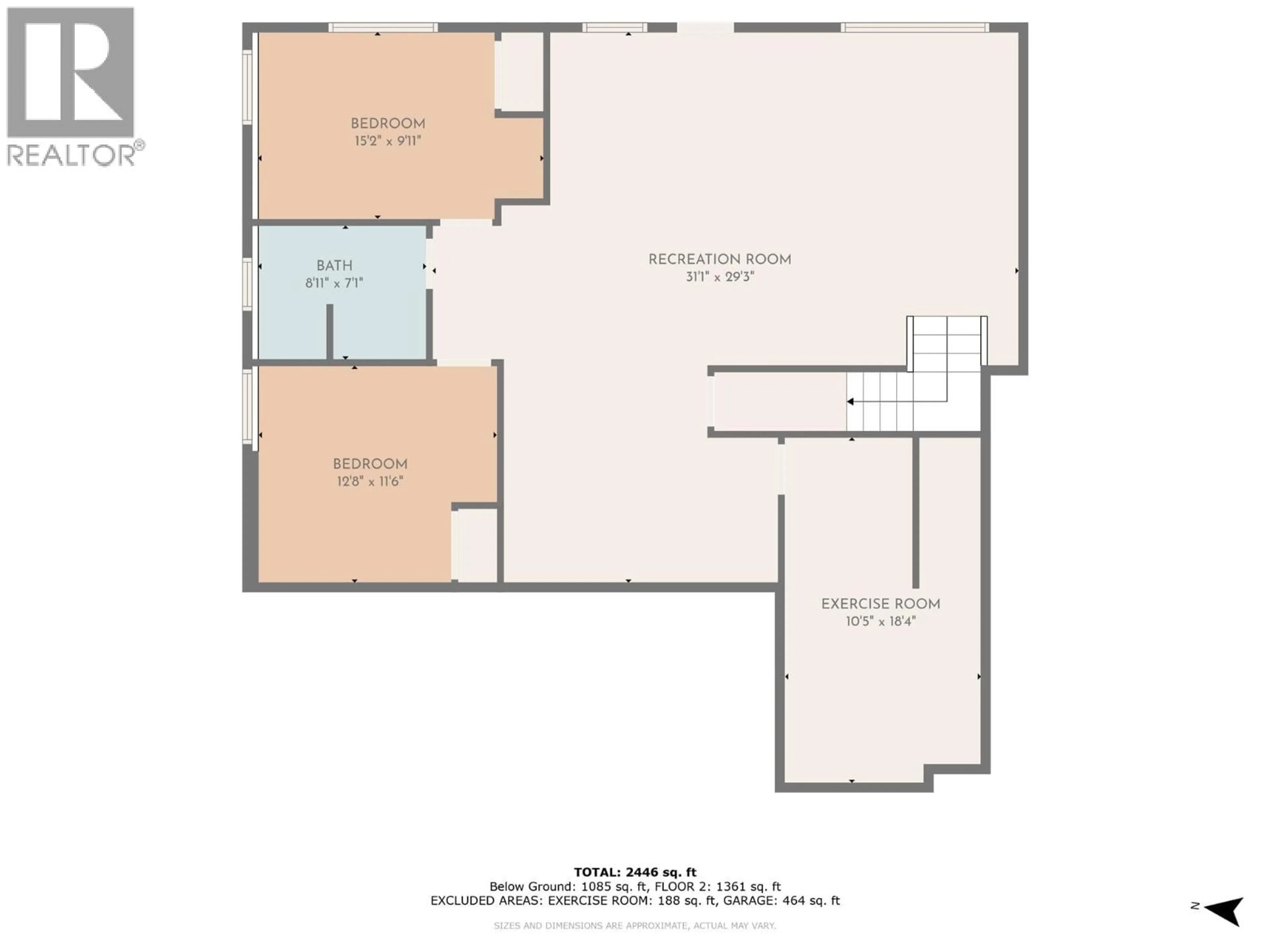 Floor plan for 11617 PRETTY ROAD, Lake Country British Columbia V4V1G8