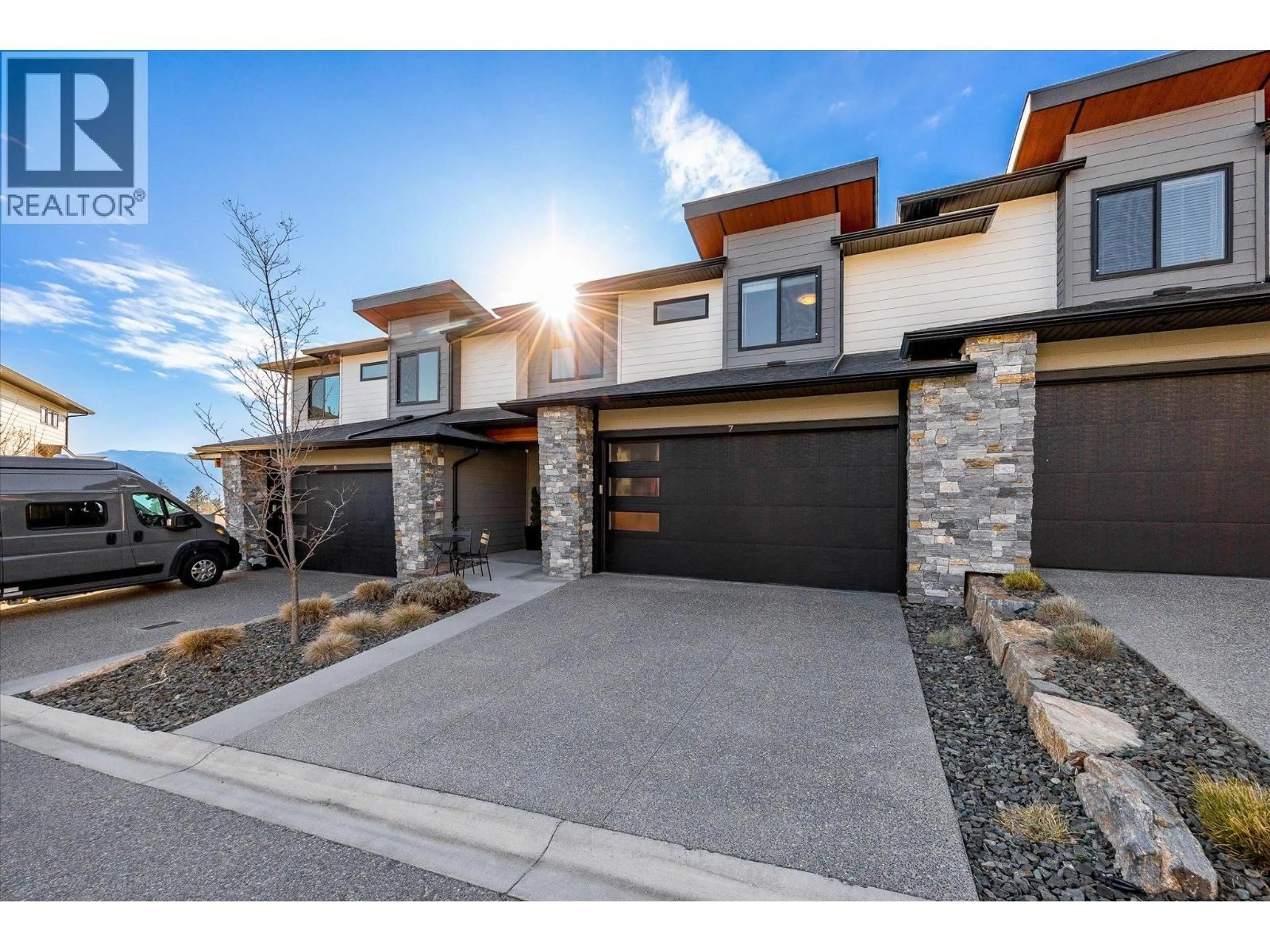 Home with brick exterior material, street for 7 - 2575 EAGLE RIDGE DRIVE, West Kelowna British Columbia V4T0B7