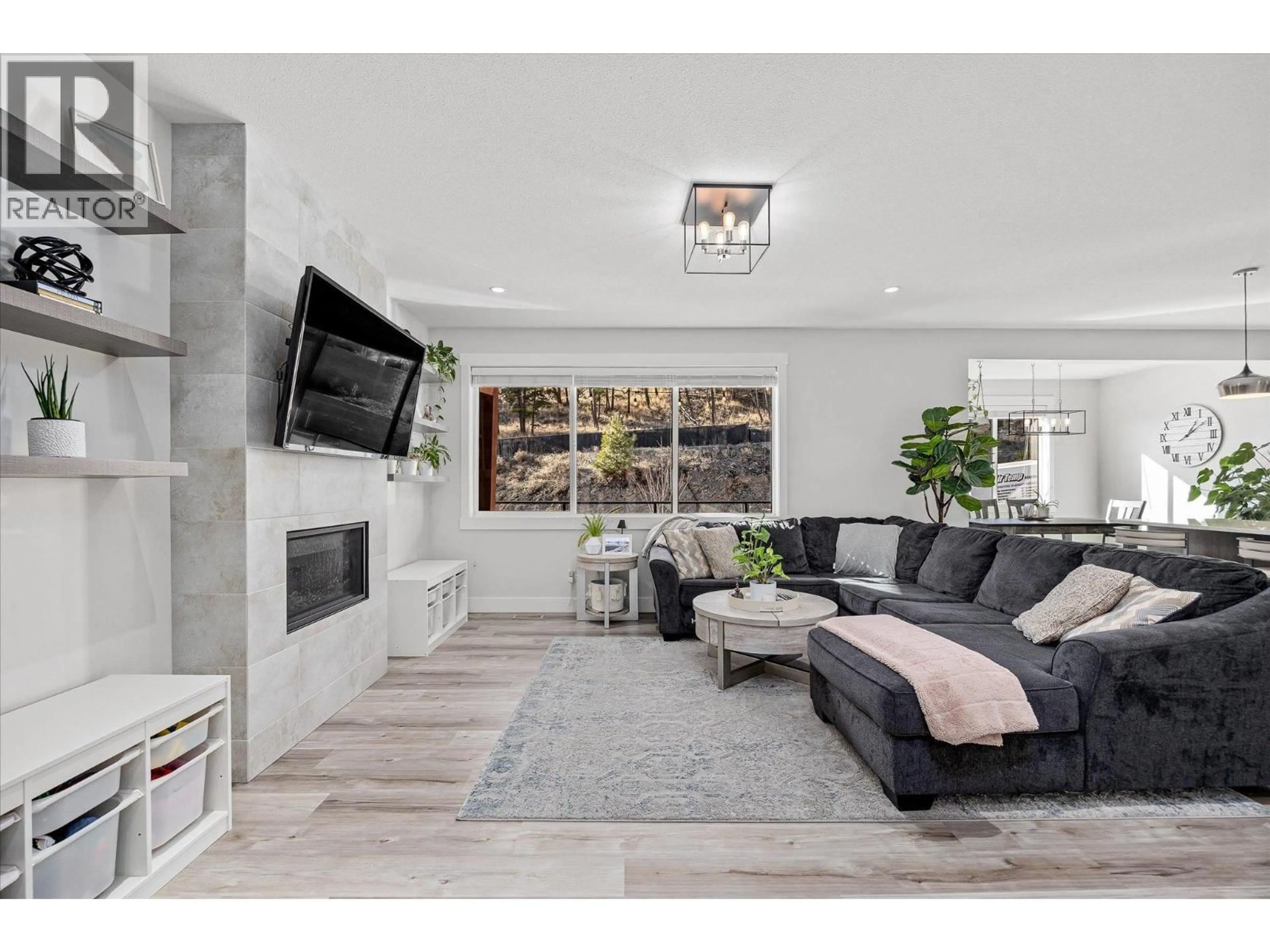 Living room with furniture, ceramic/tile floor for 7 - 2575 EAGLE RIDGE DRIVE, West Kelowna British Columbia V4T0B7