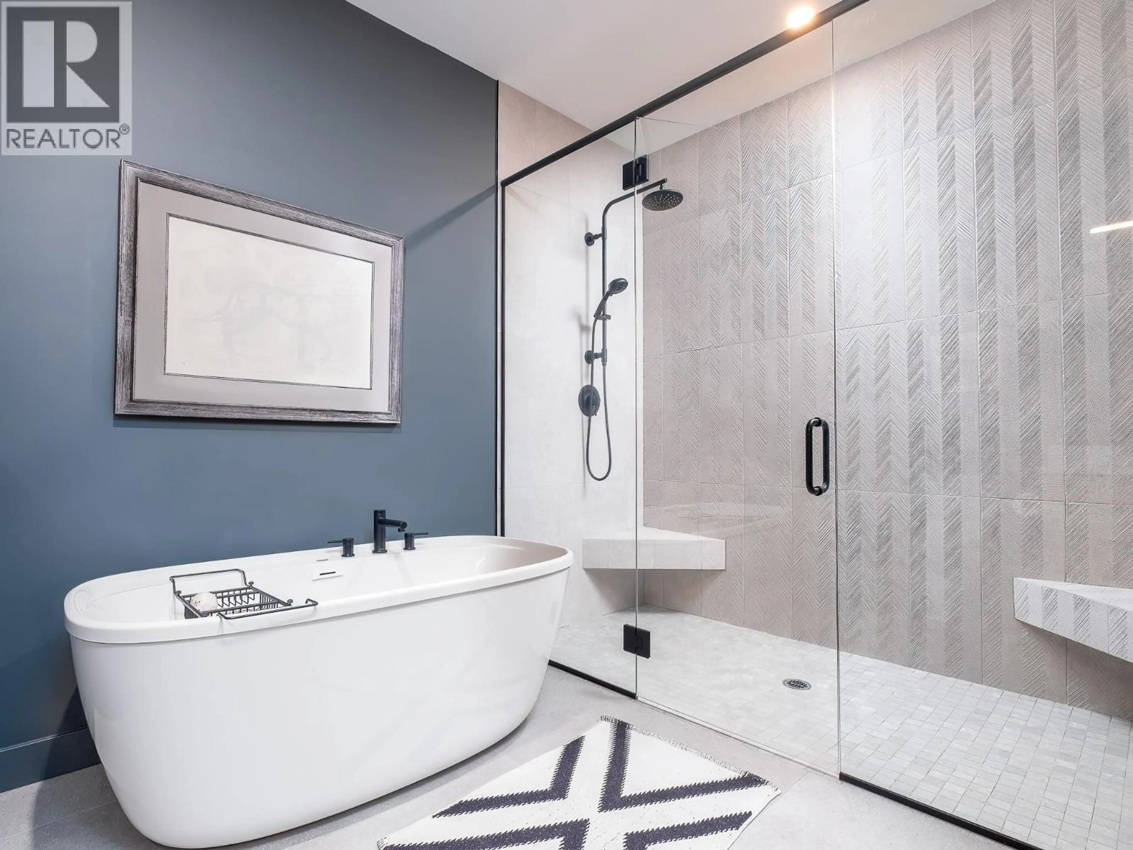 Contemporary bathroom, ceramic/tile floor for 1126 CALDERA ROAD, Rossland British Columbia V0G1Y0