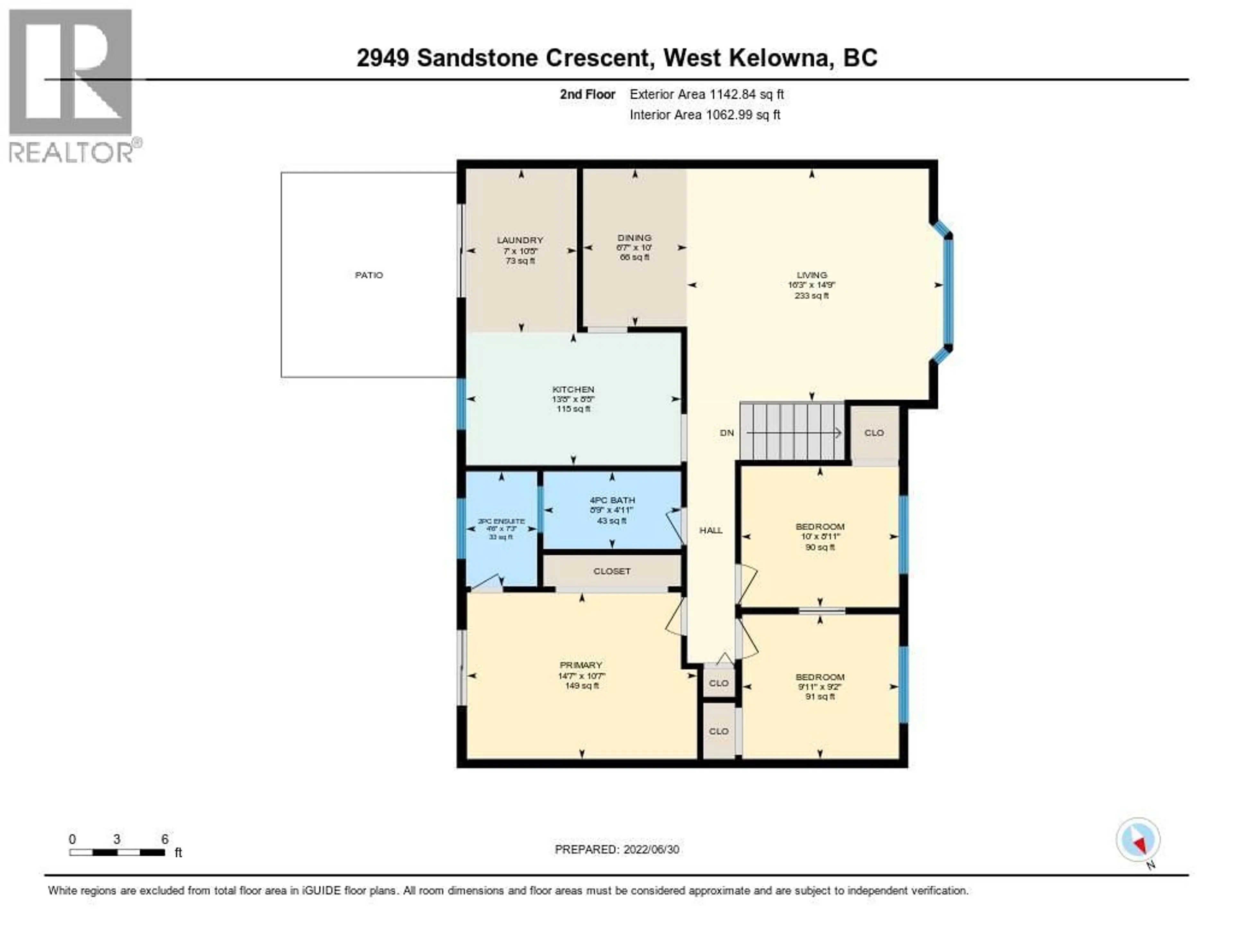Floor plan for 2949 SANDSTONE CRESCENT, West Kelowna British Columbia V4T1T2