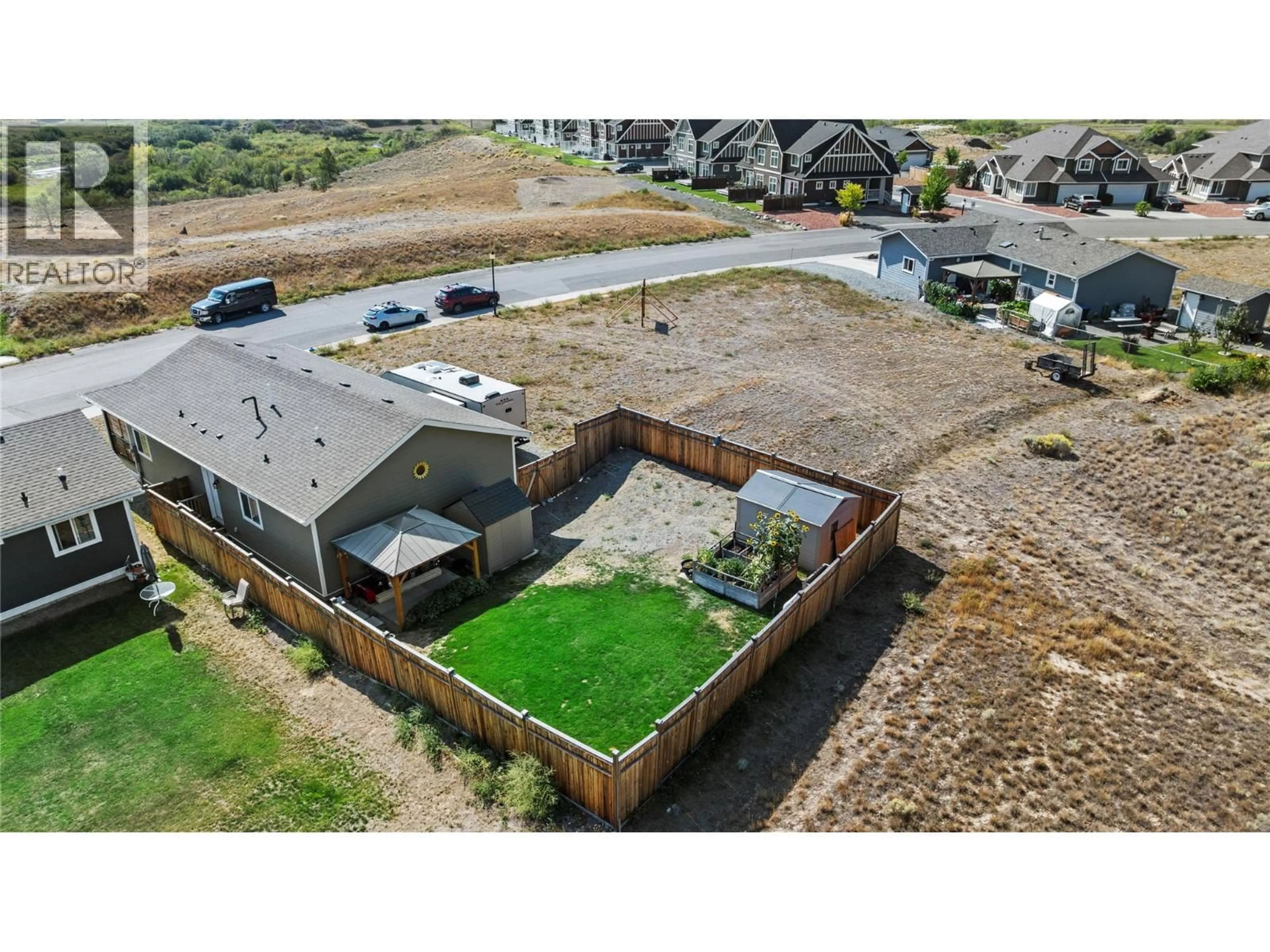 A pic from outside/outdoor area/front of a property/back of a property/a pic from drone, unknown for 2569 SPRING BANK AVENUE, Merritt British Columbia V1k0B1