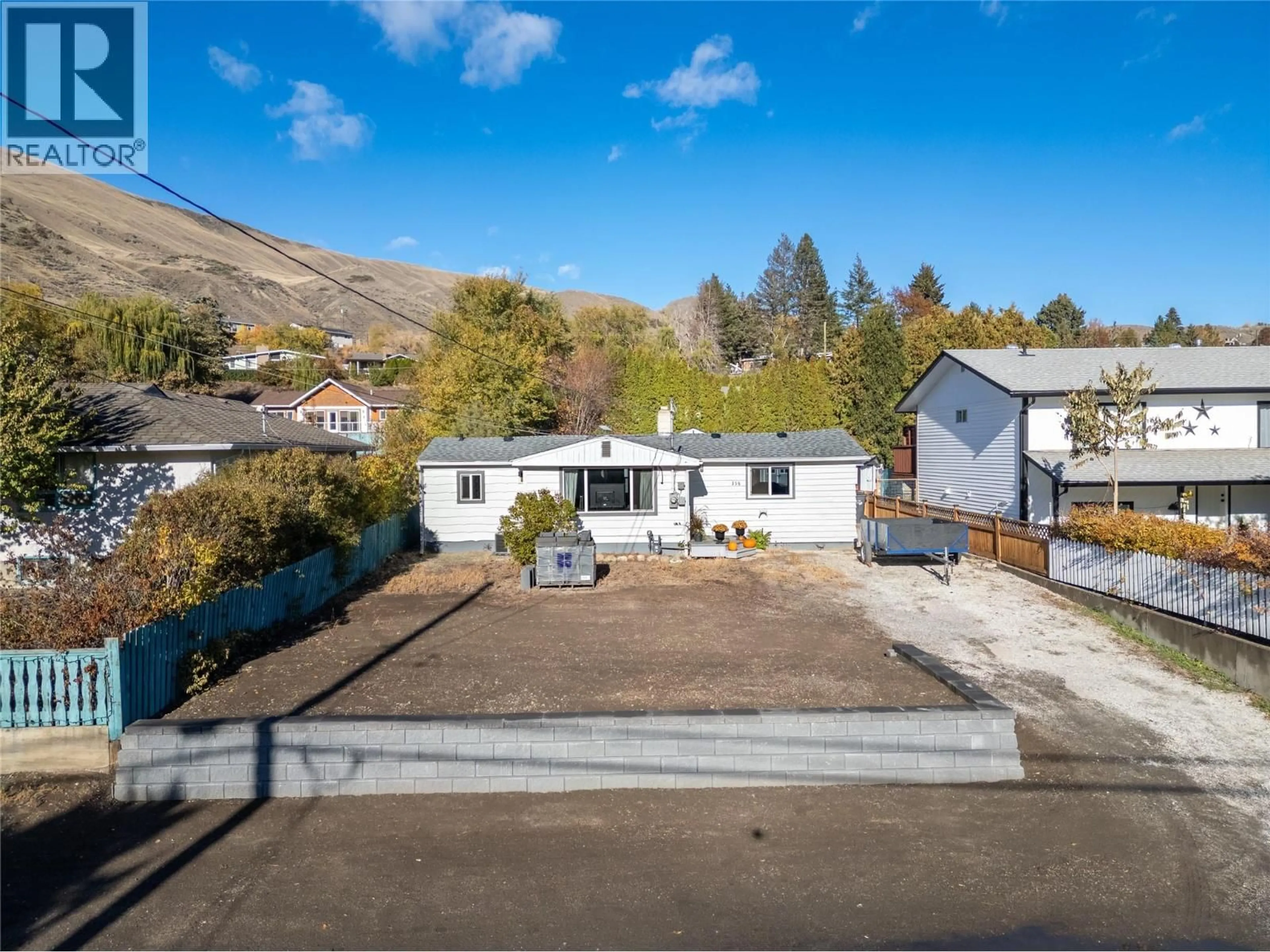 A pic from outside/outdoor area/front of a property/back of a property/a pic from drone, unknown for 356 TINGLEY STREET, Ashcroft British Columbia V0K1A0