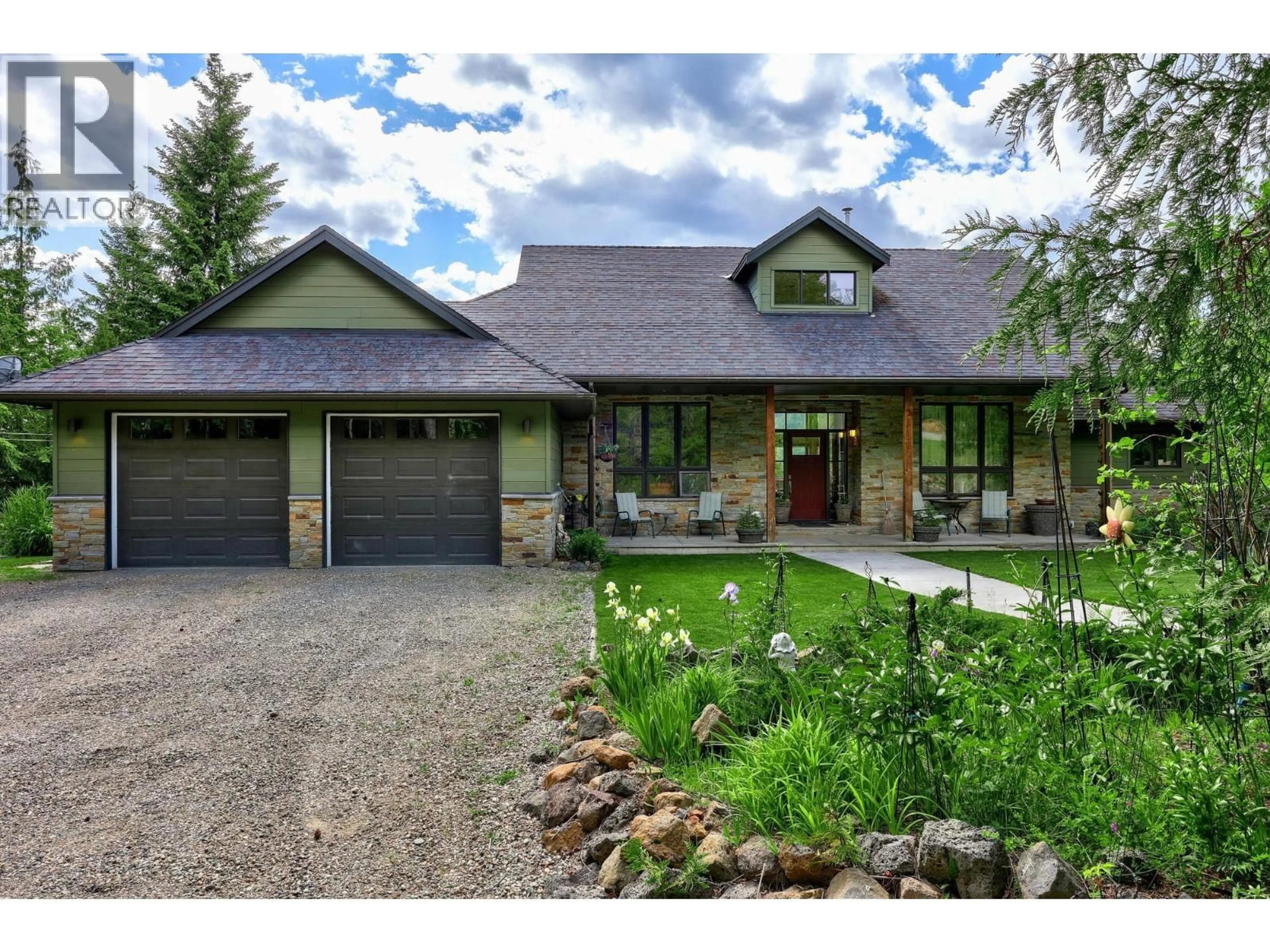 Home with brick exterior material, street for 1249 CLEARWATER VALLEY ROAD, Clearwater British Columbia V0E1N1