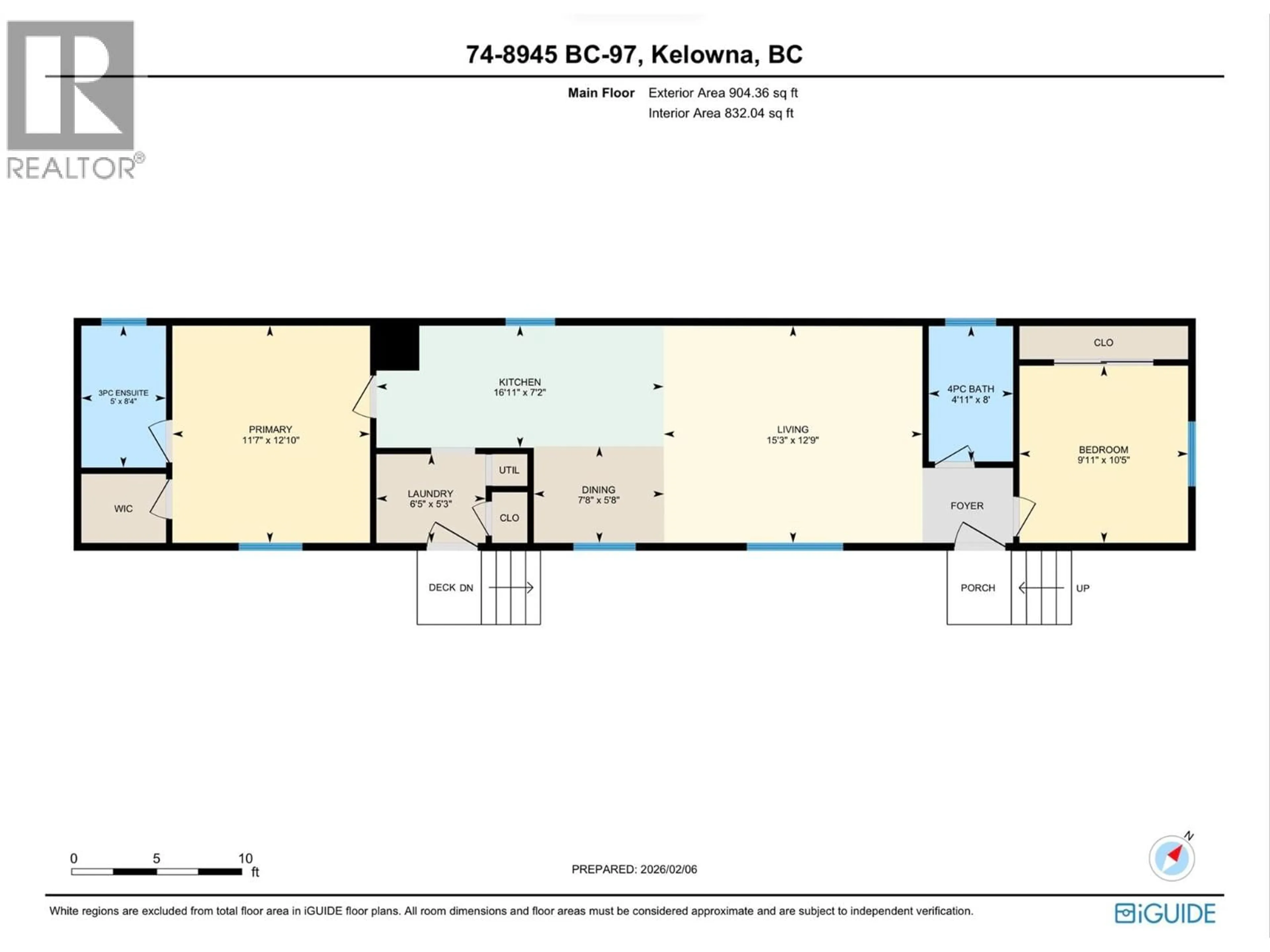 Floor plan for 74 - 8945 HIGHWAY 97N OTHER, Kelowna British Columbia V4V2E8