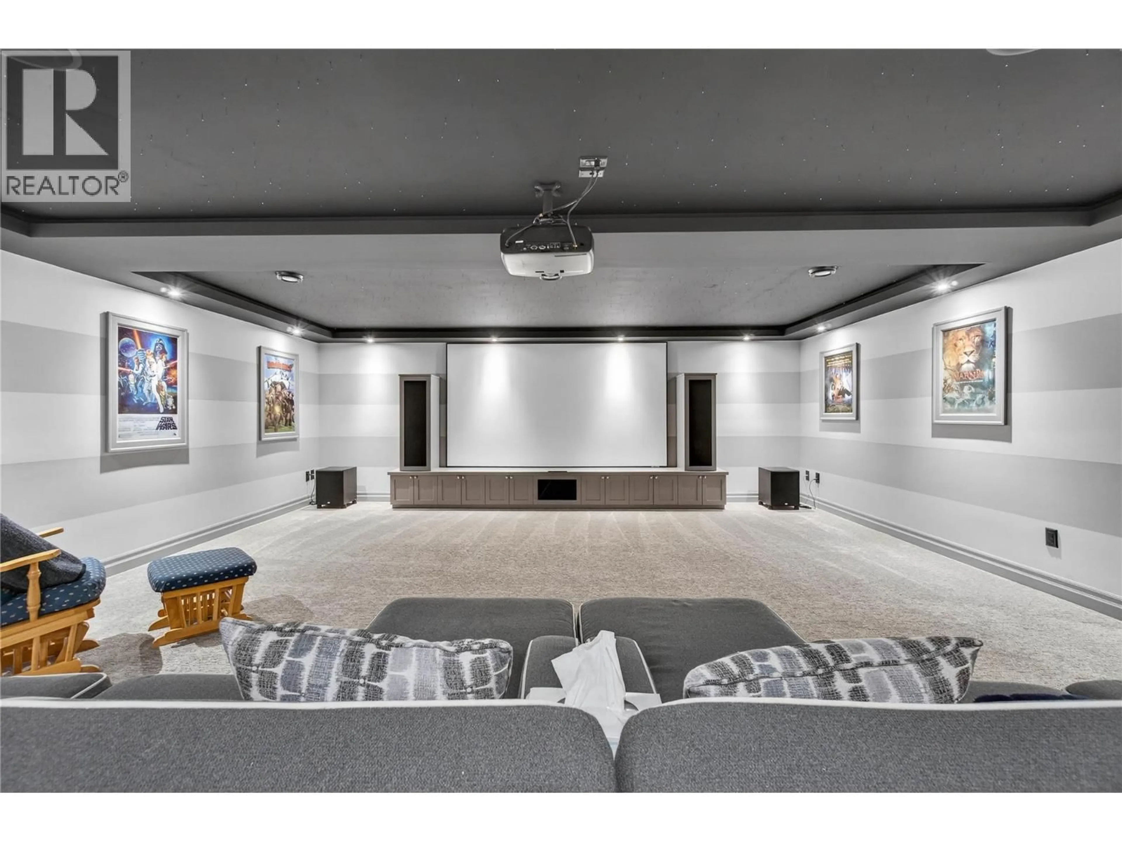 Home theater for 2281 24 AVENUE NORTHEAST, Salmon Arm British Columbia V1E3Y4