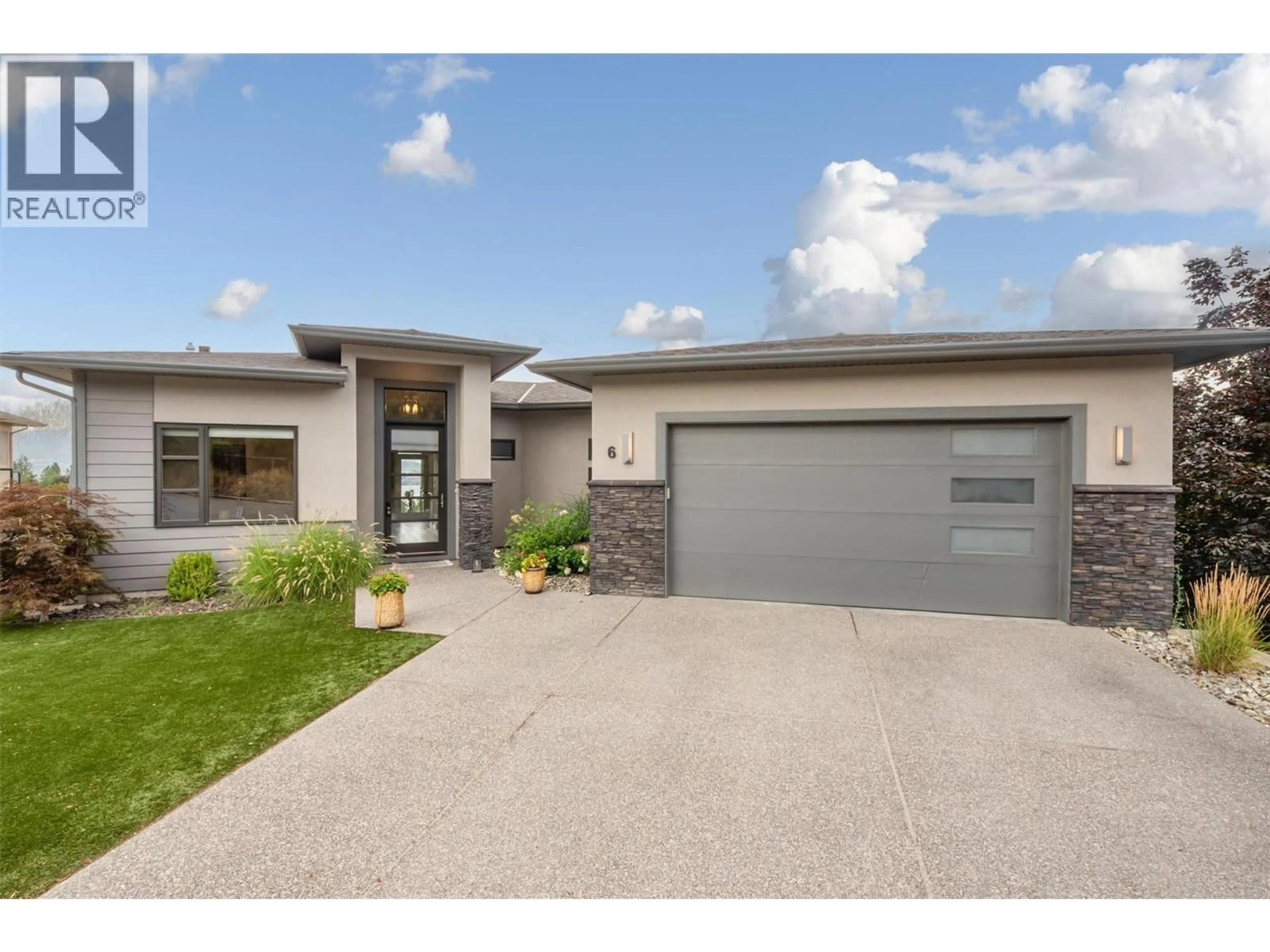 Home with brick exterior material, street for 6 - 514 QUARTZ CRESCENT, Kelowna British Columbia v1w5c5