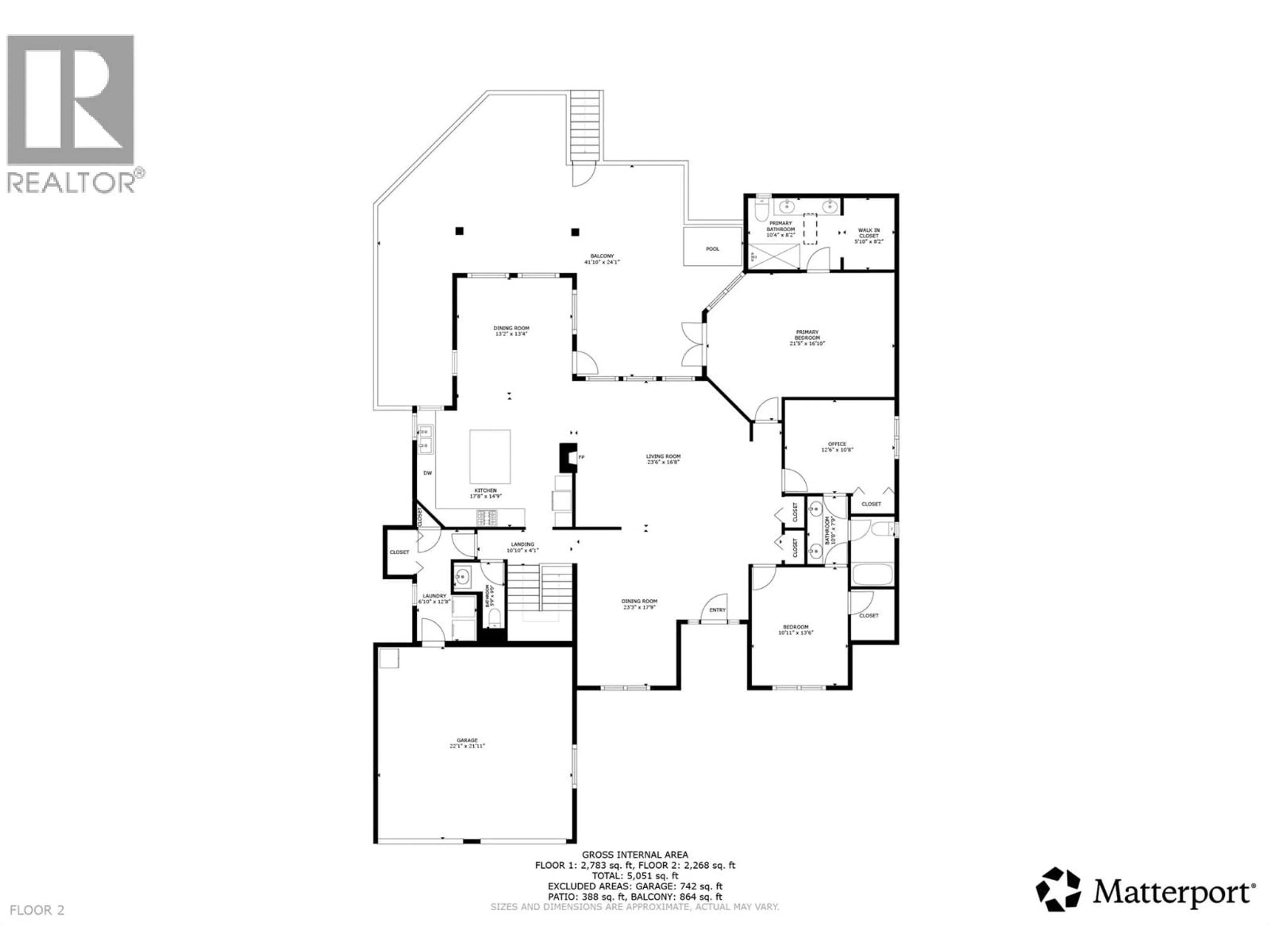 Floor plan for 2102 LILLOOET COURT, Kelowna British Columbia V1V1Y2