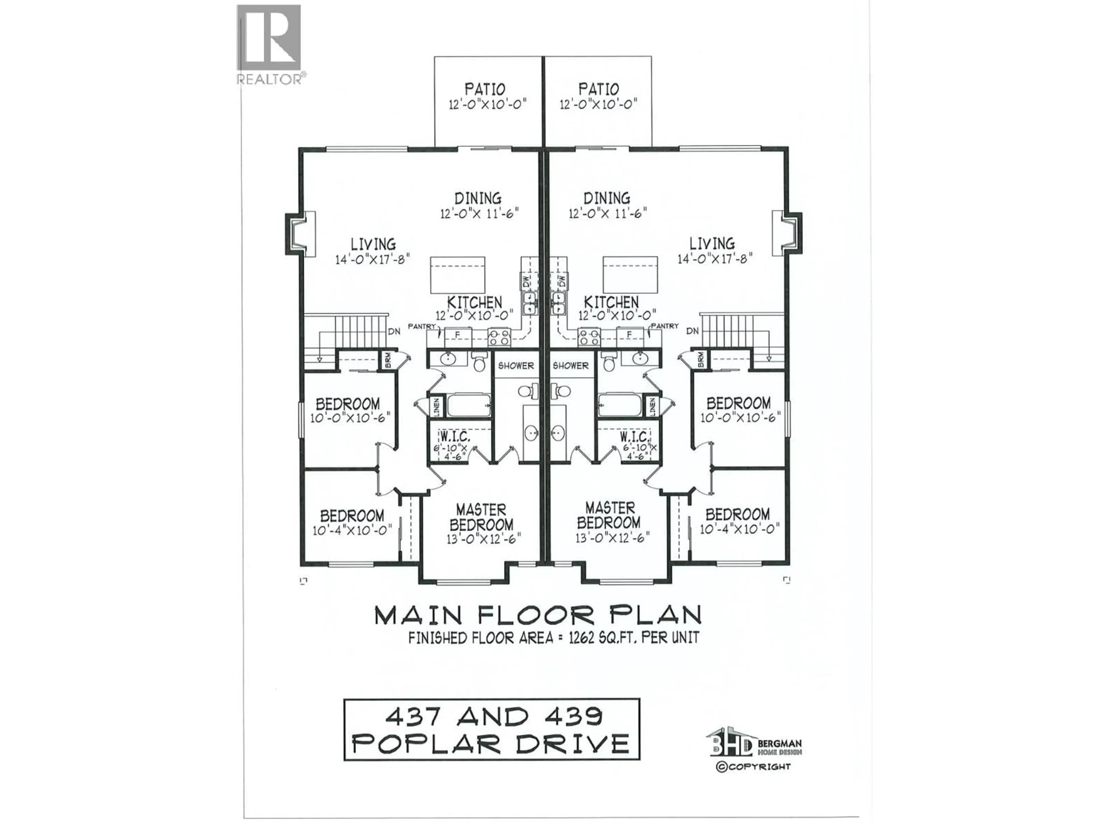 Floor plan for 437 POPLAR DRIVE, Logan Lake British Columbia V0K1W0