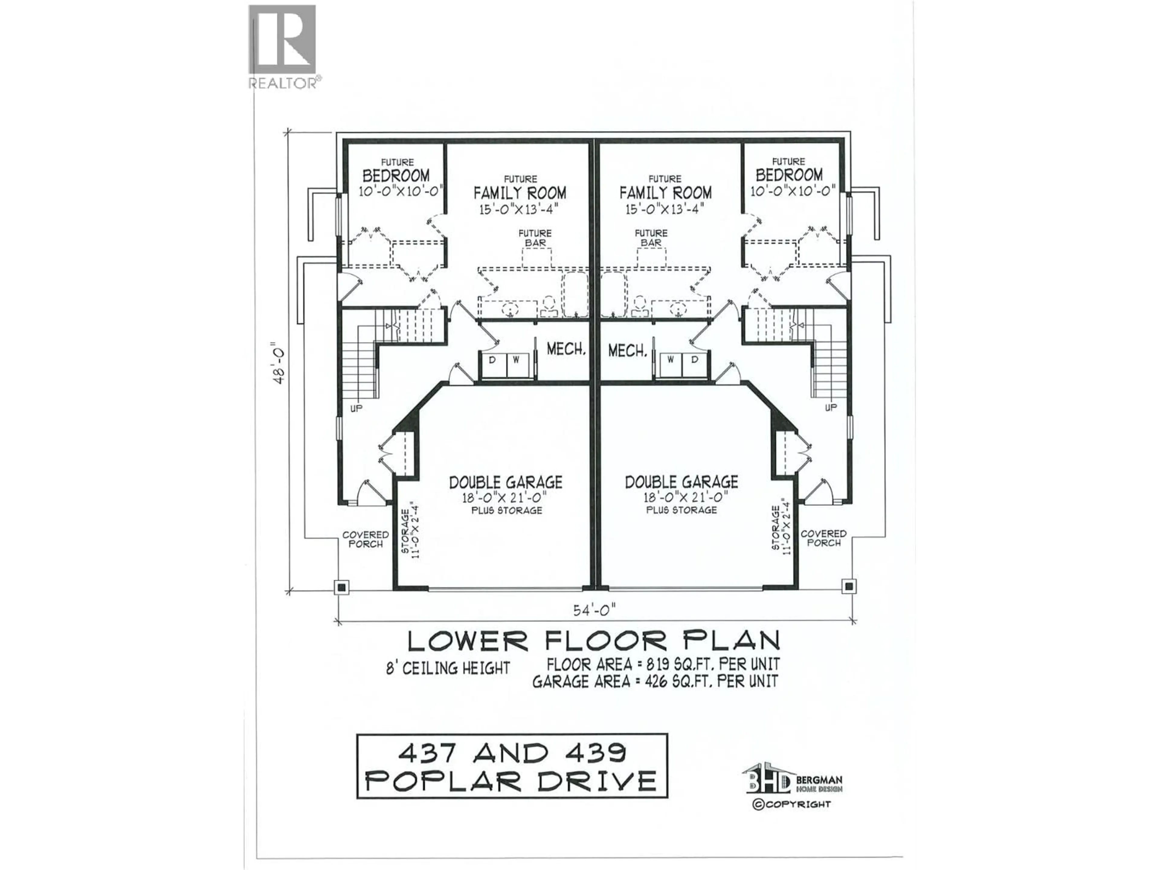 Floor plan for 437 POPLAR DRIVE, Logan Lake British Columbia V0K1W0