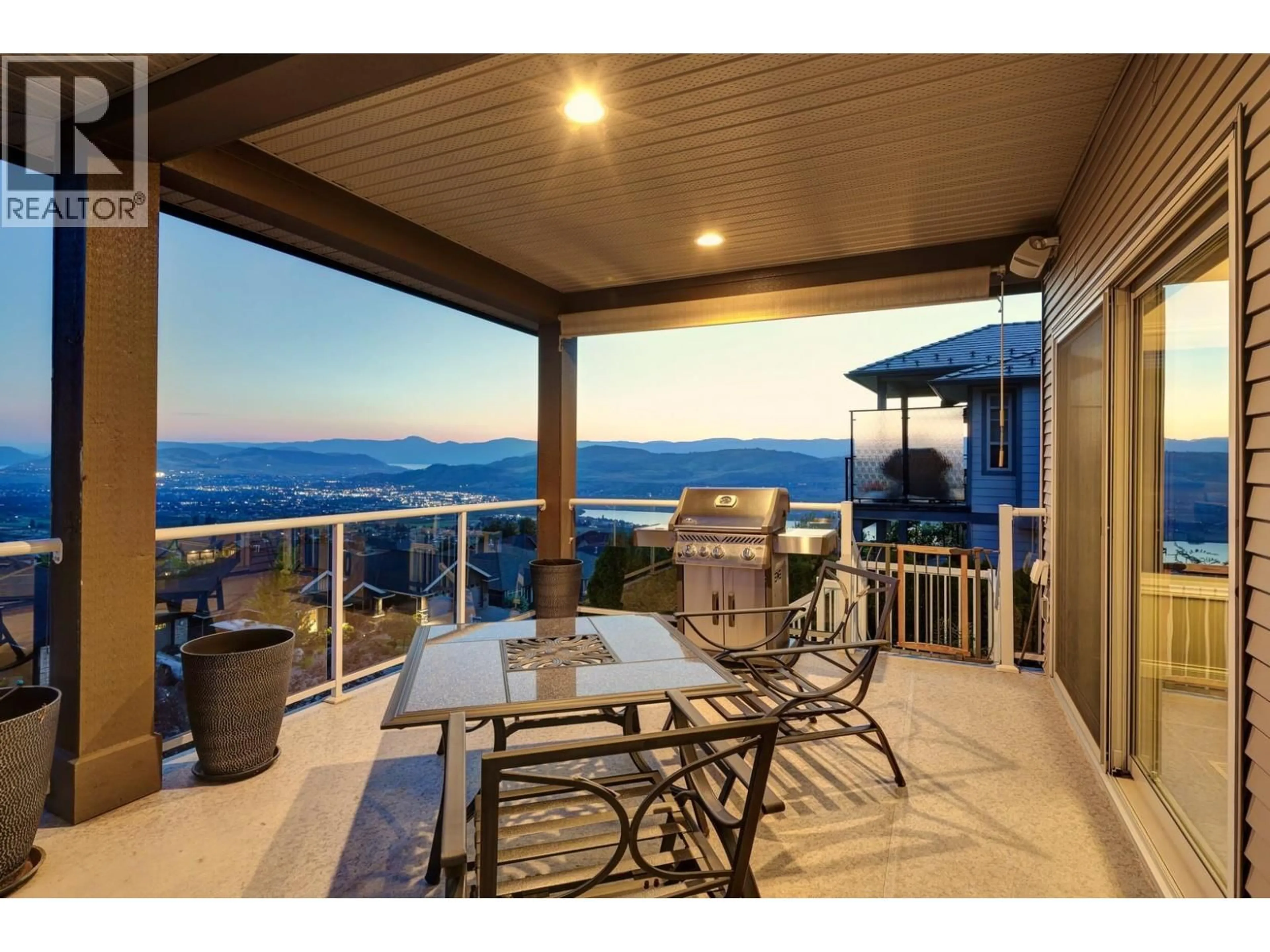 Patio, water/lake/river/ocean view for 725 HART LANE, Vernon British Columbia V1B4B2